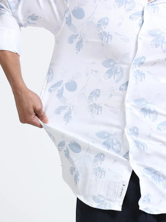 Men Premium Printed Casual Shirt - Image 5