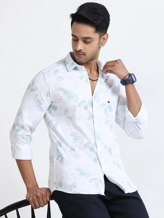 Men Premium Printed Casual Shirt - Image 2