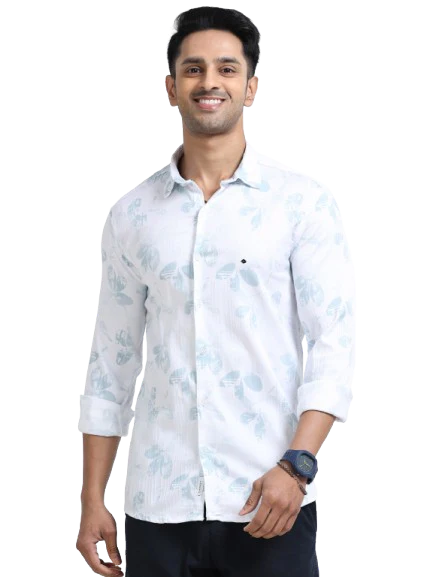 Men Premium Printed Casual Shirt - Image 3
