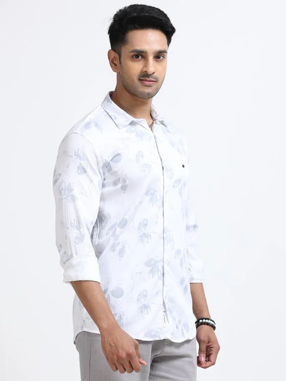 Men Premium Printed Casual Shirt - Image 4