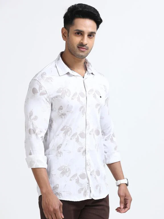 Men Premium Printed Casual Shirt - Image 4