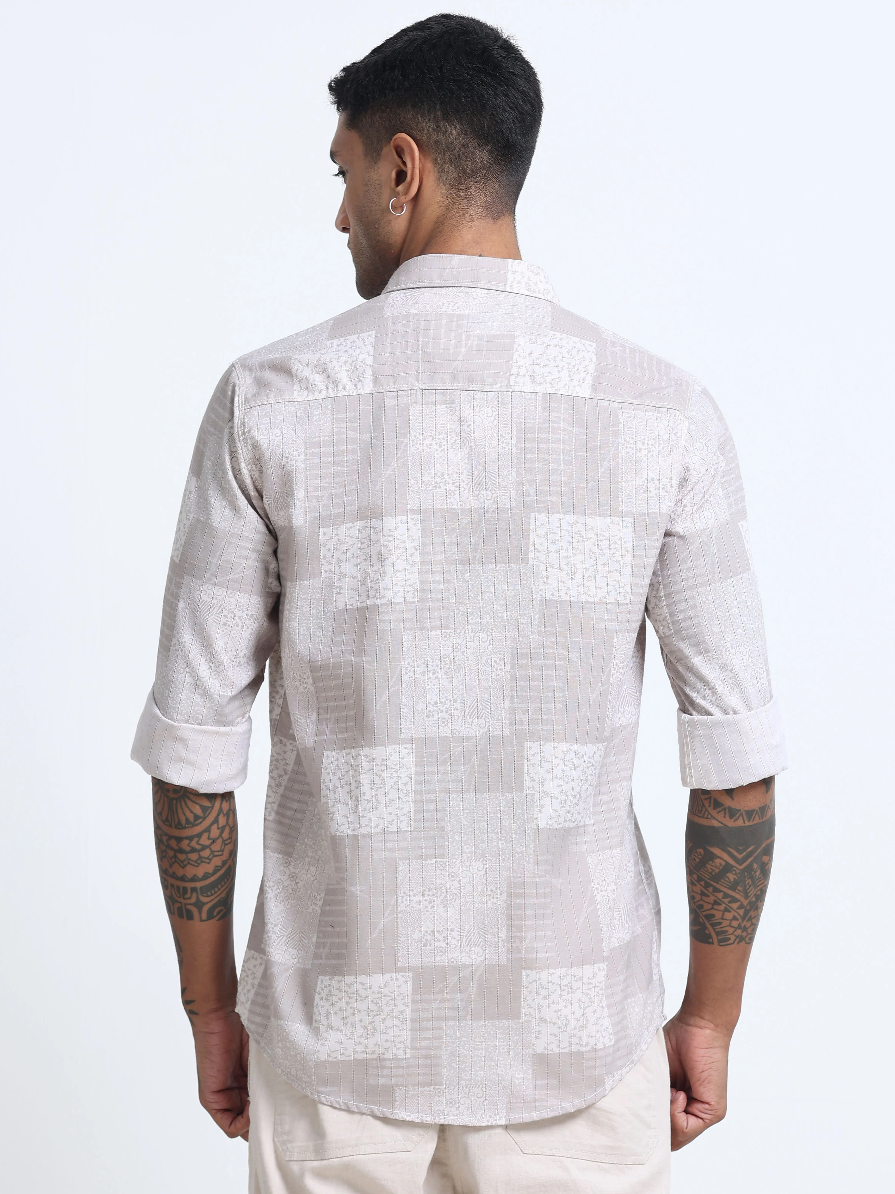 Men Premium Printed Casual Shirt - Image 2