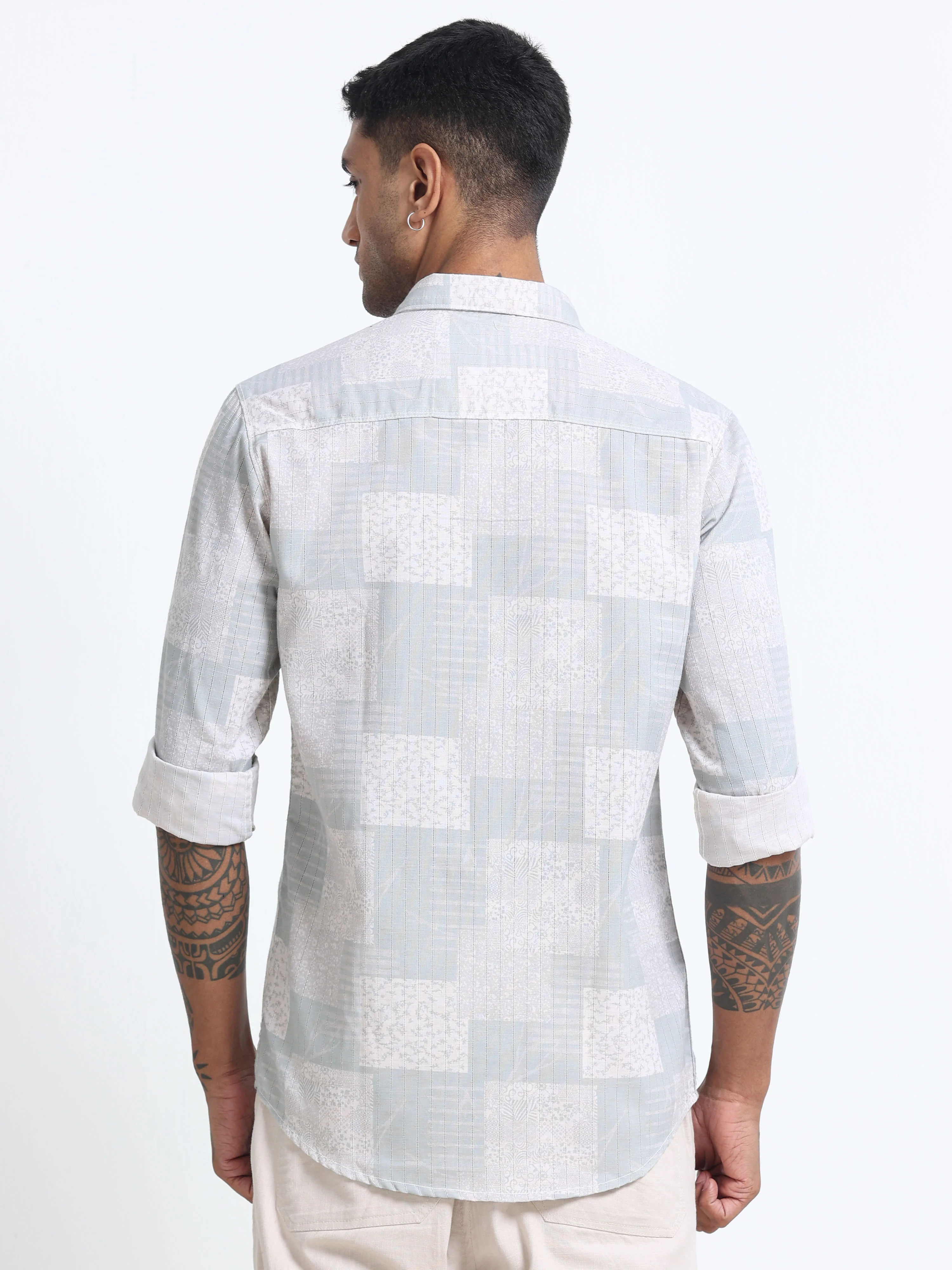 Men Premium Printed Casual Shirt - Image 3