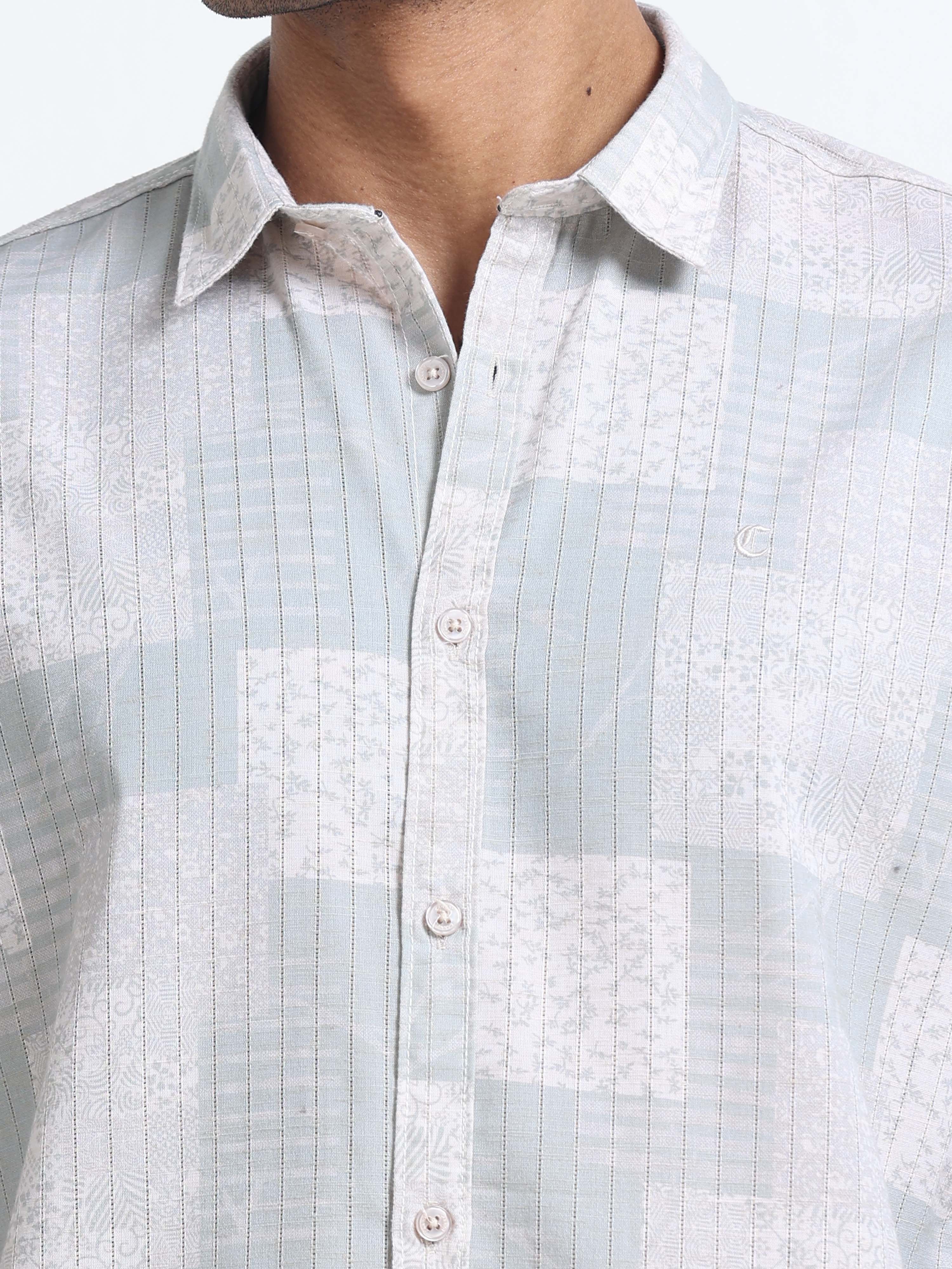 Men Premium Printed Casual Shirt - Image 4