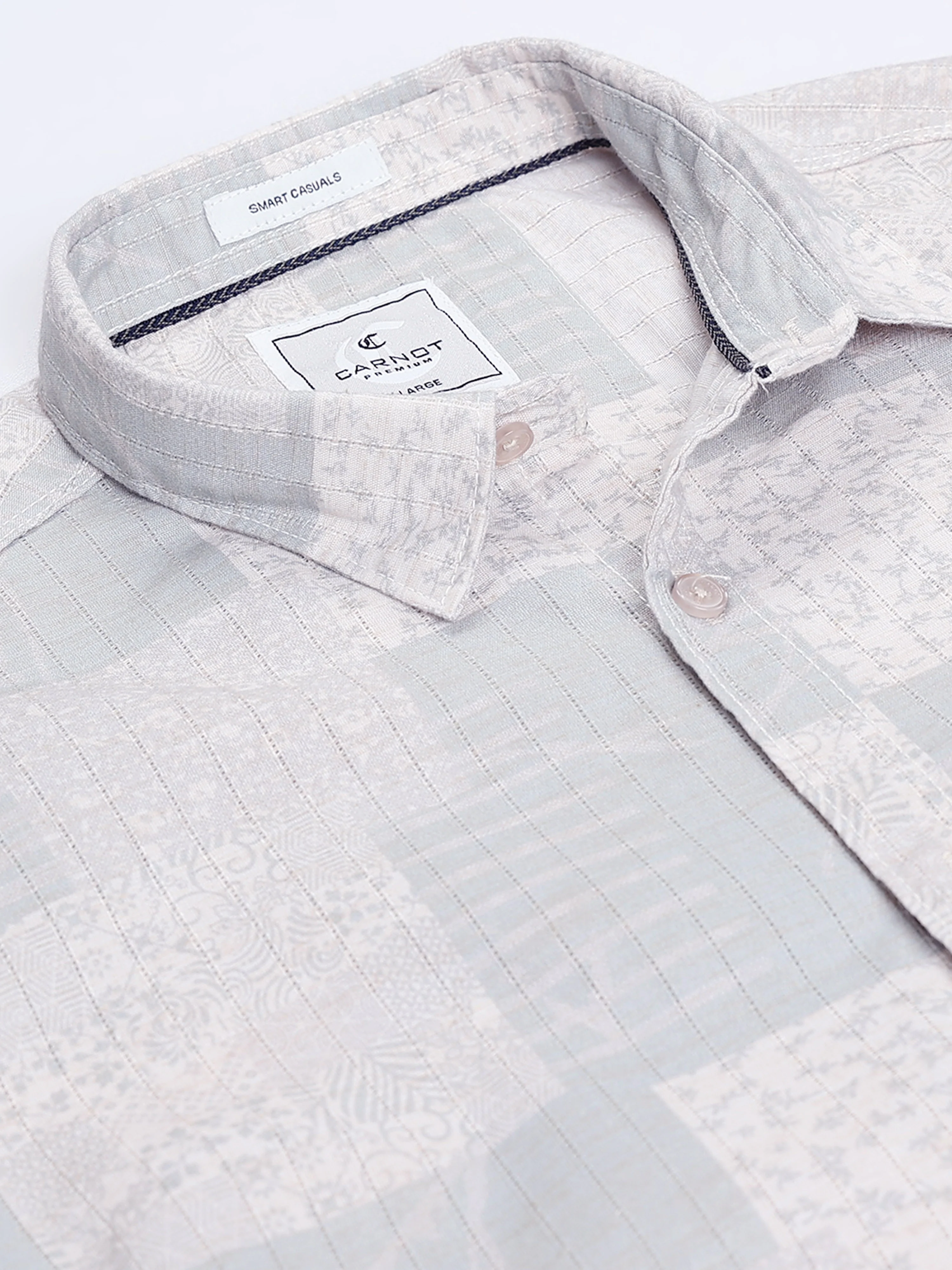 Men Premium Printed Casual Shirt - Image 6