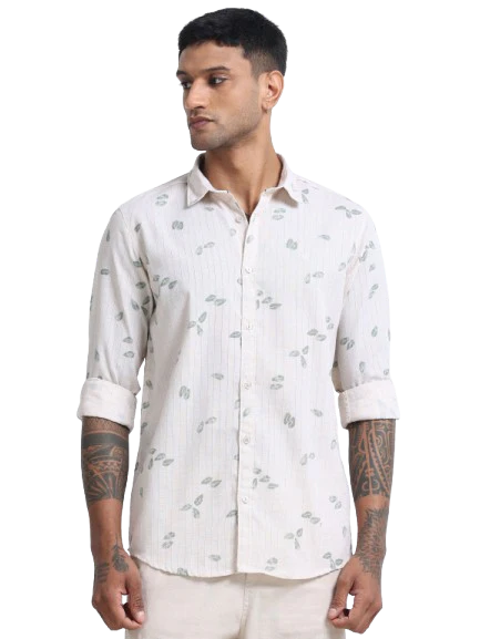 Men Premium Printed Casual Shirt - Image 2