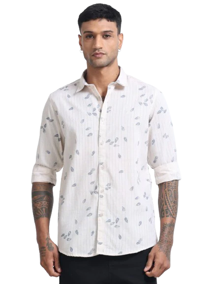 Men Premium Printed Casual Shirt - Image 2