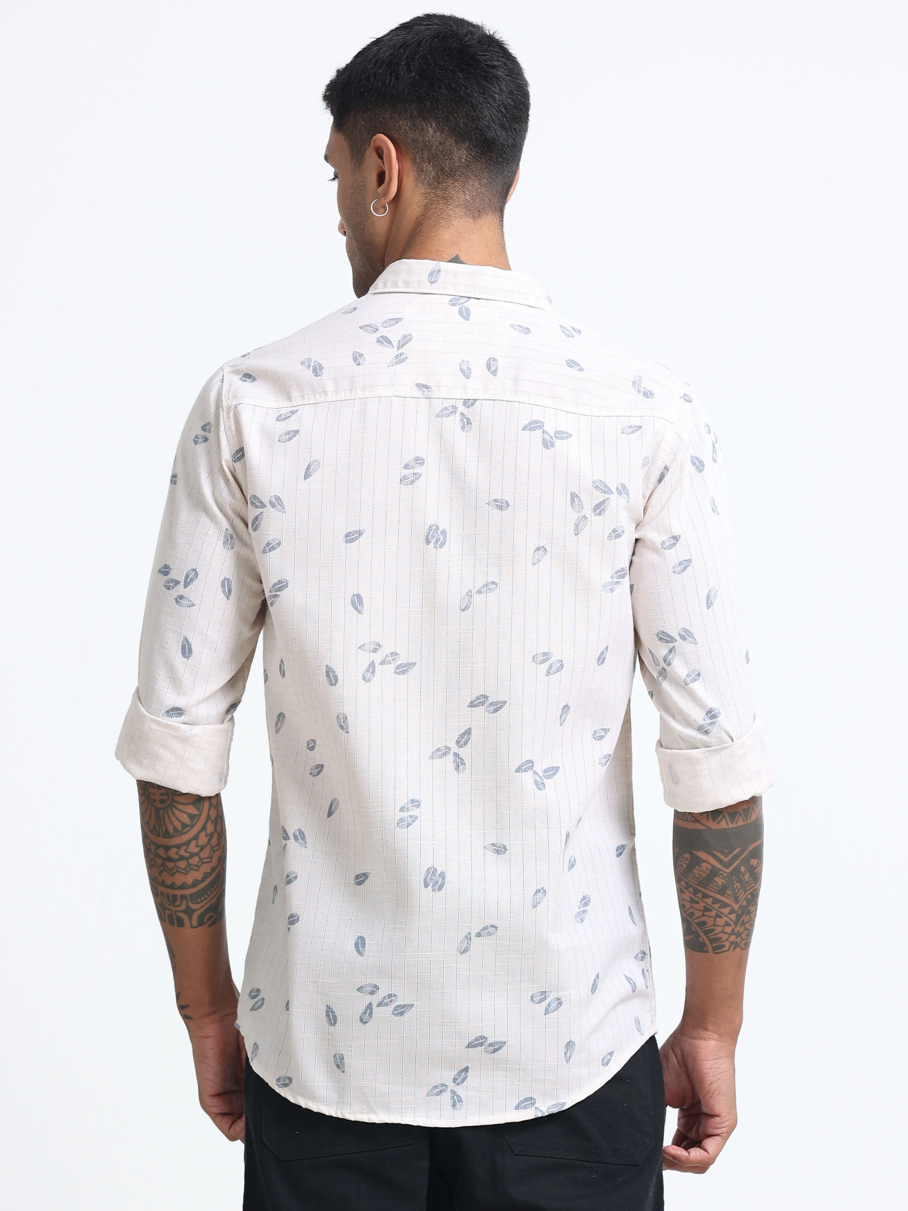 Men Premium Printed Casual Shirt - Image 3