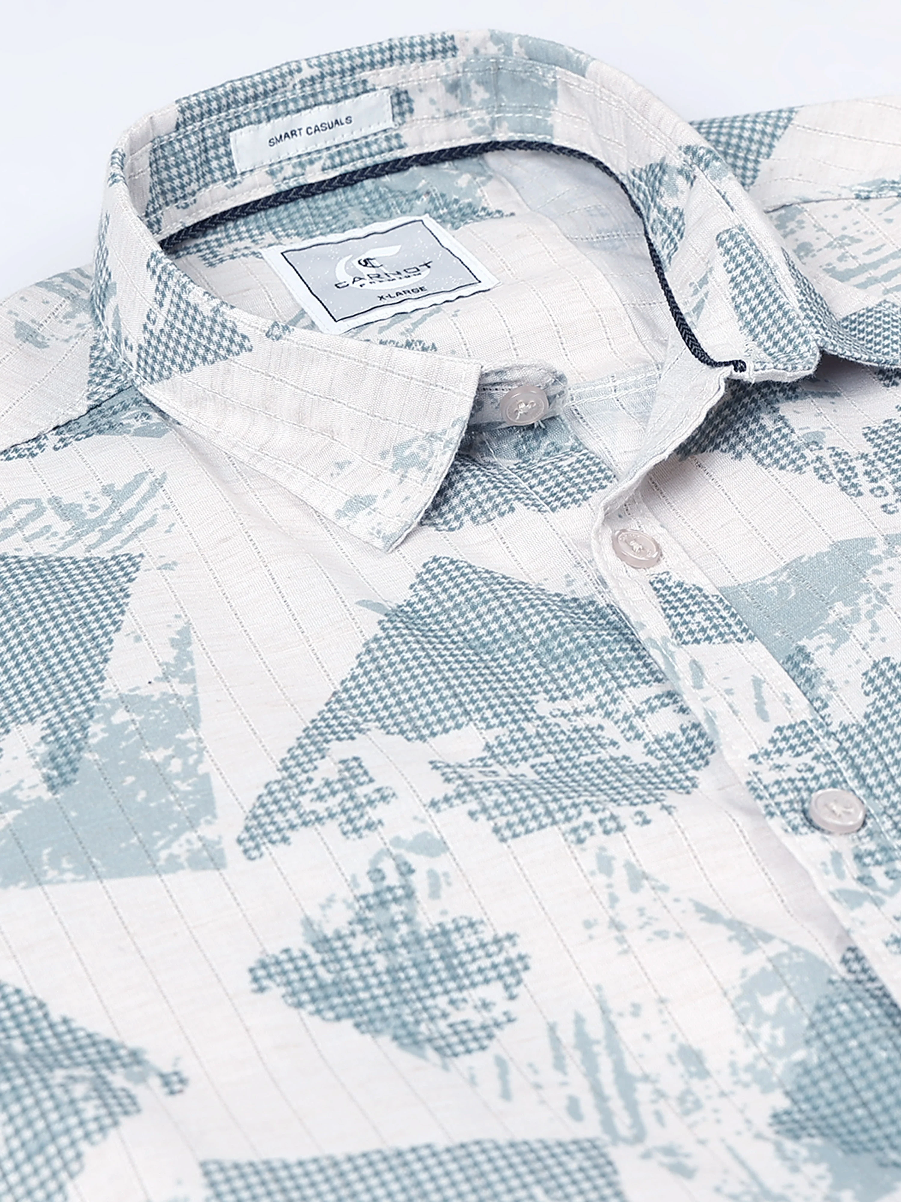 Men Premium Printed Casual Shirt - Image 6