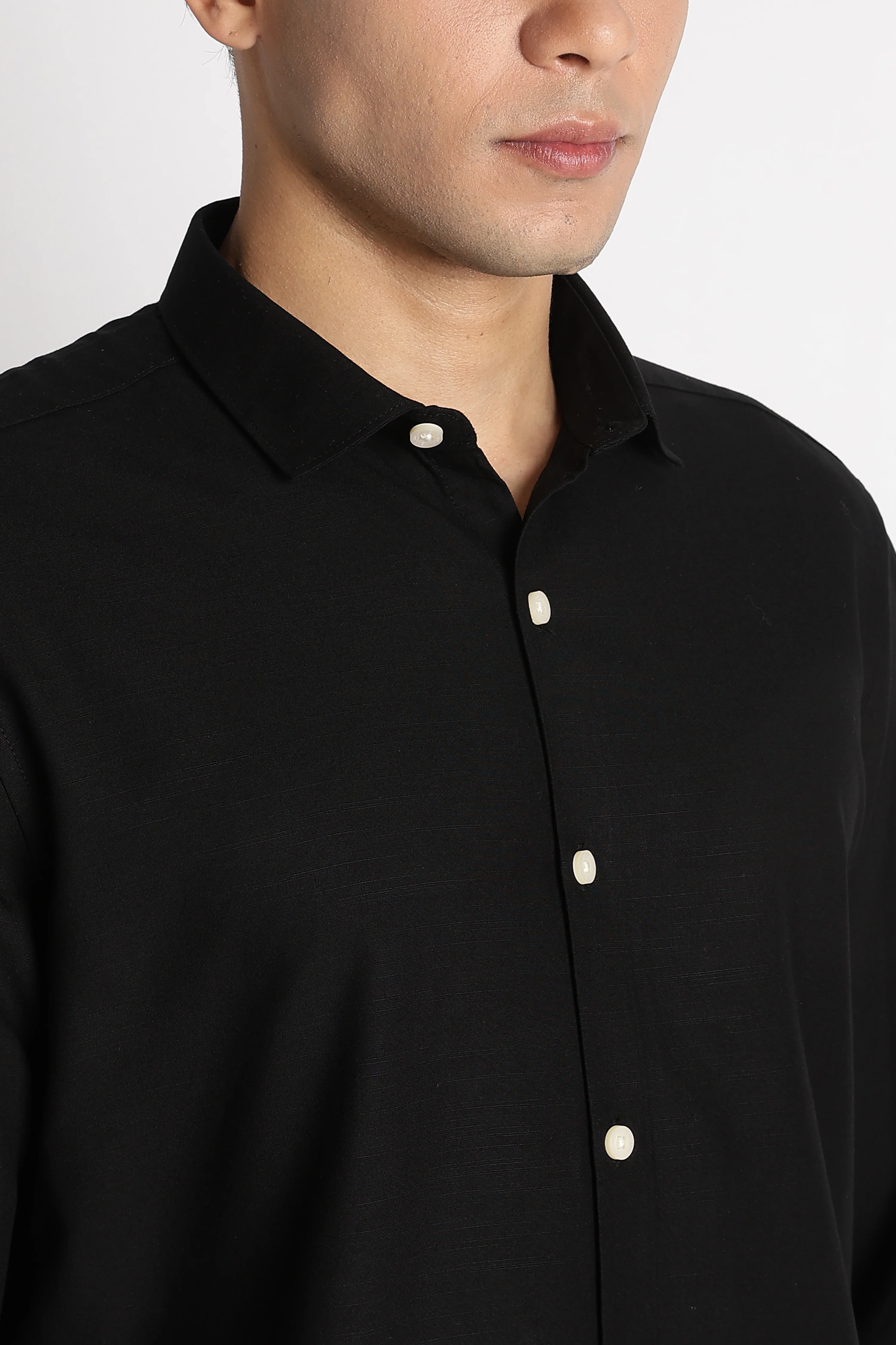 Men Premium Solid Casual Shirt - Image 5