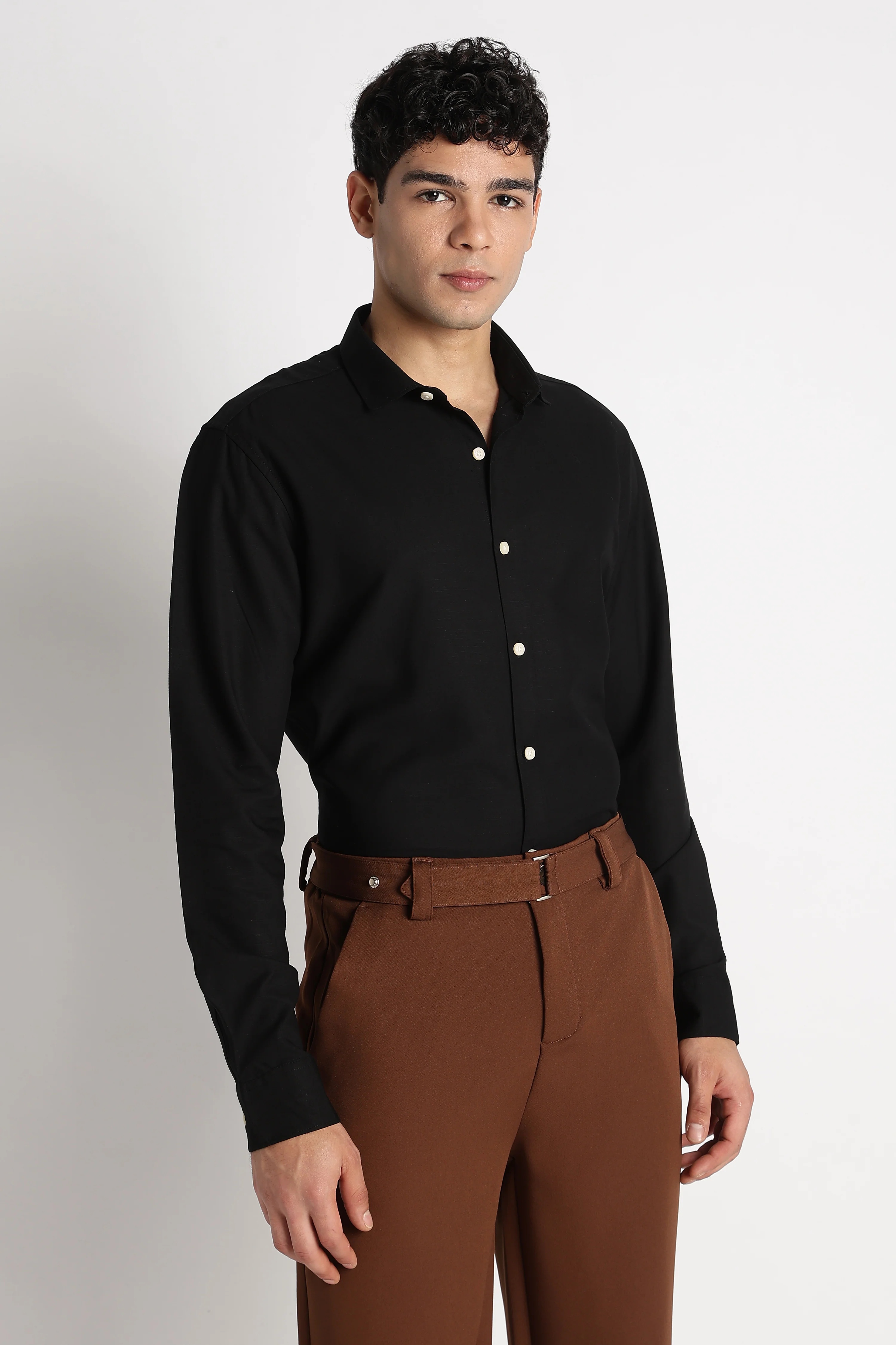 Men Premium Solid Casual Shirt - Image 8