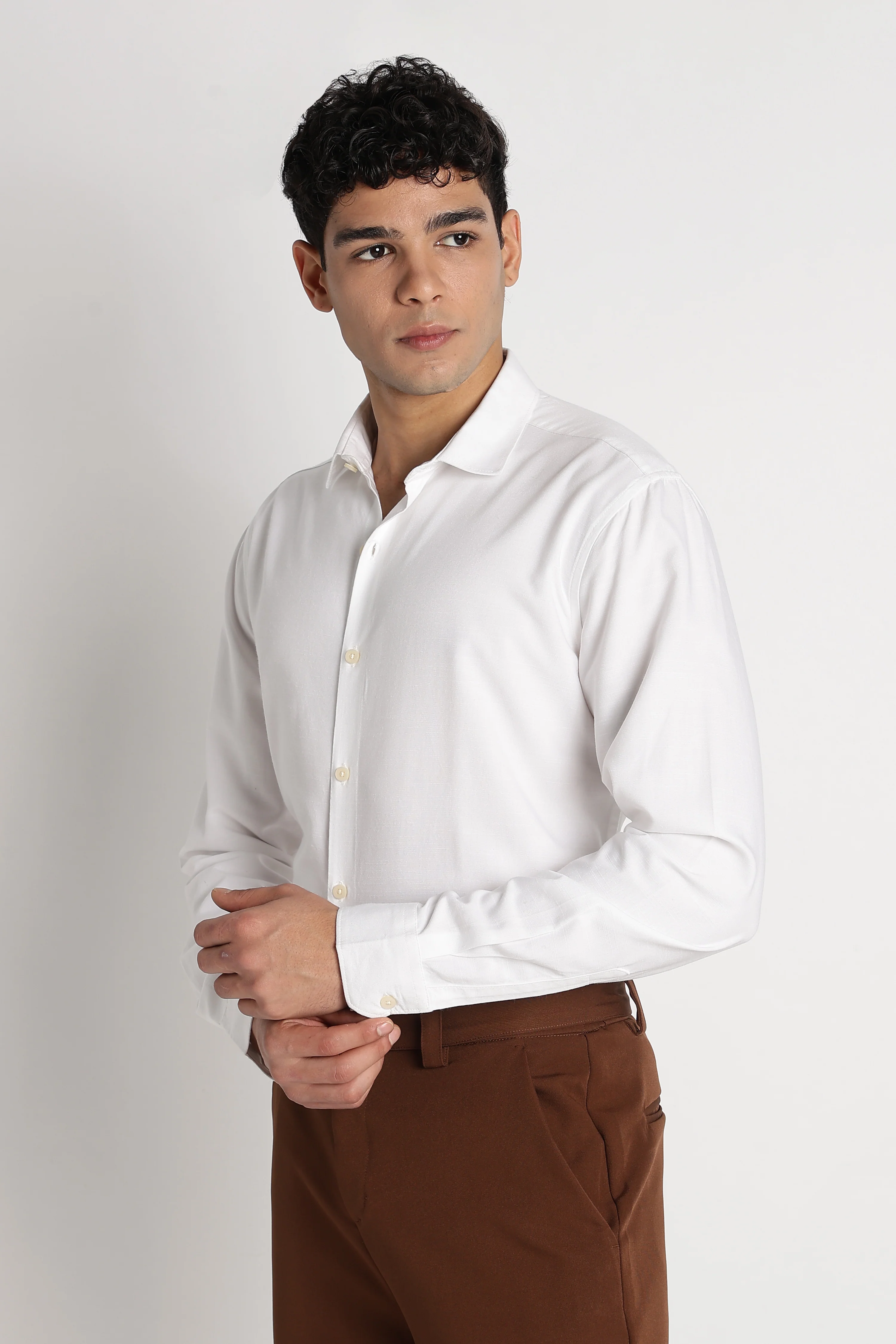 Men Premium Solid Casual Shirt - Image 7