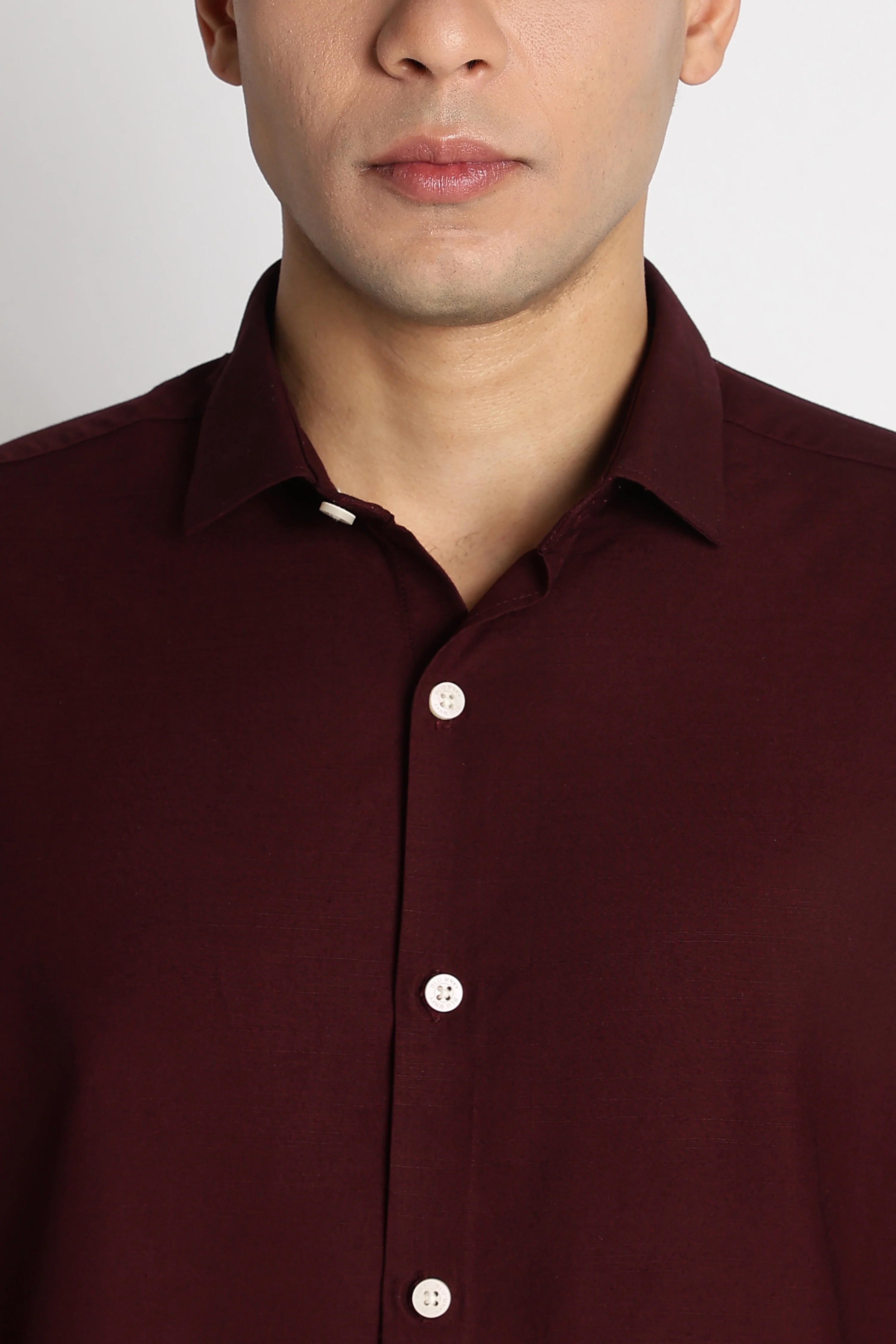 Men Premium Solid Casual Shirt - Image 4