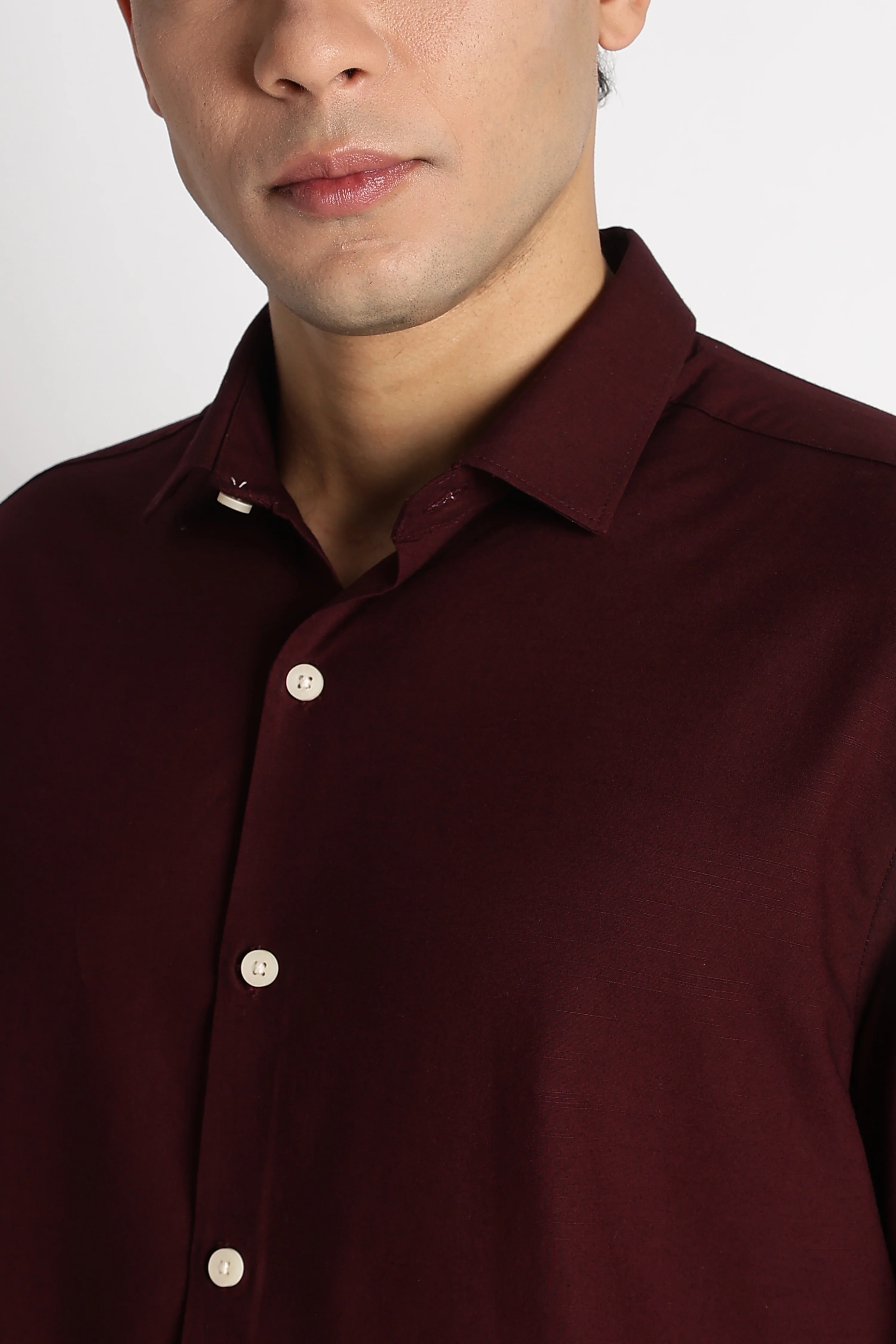 Men Premium Solid Casual Shirt - Image 5