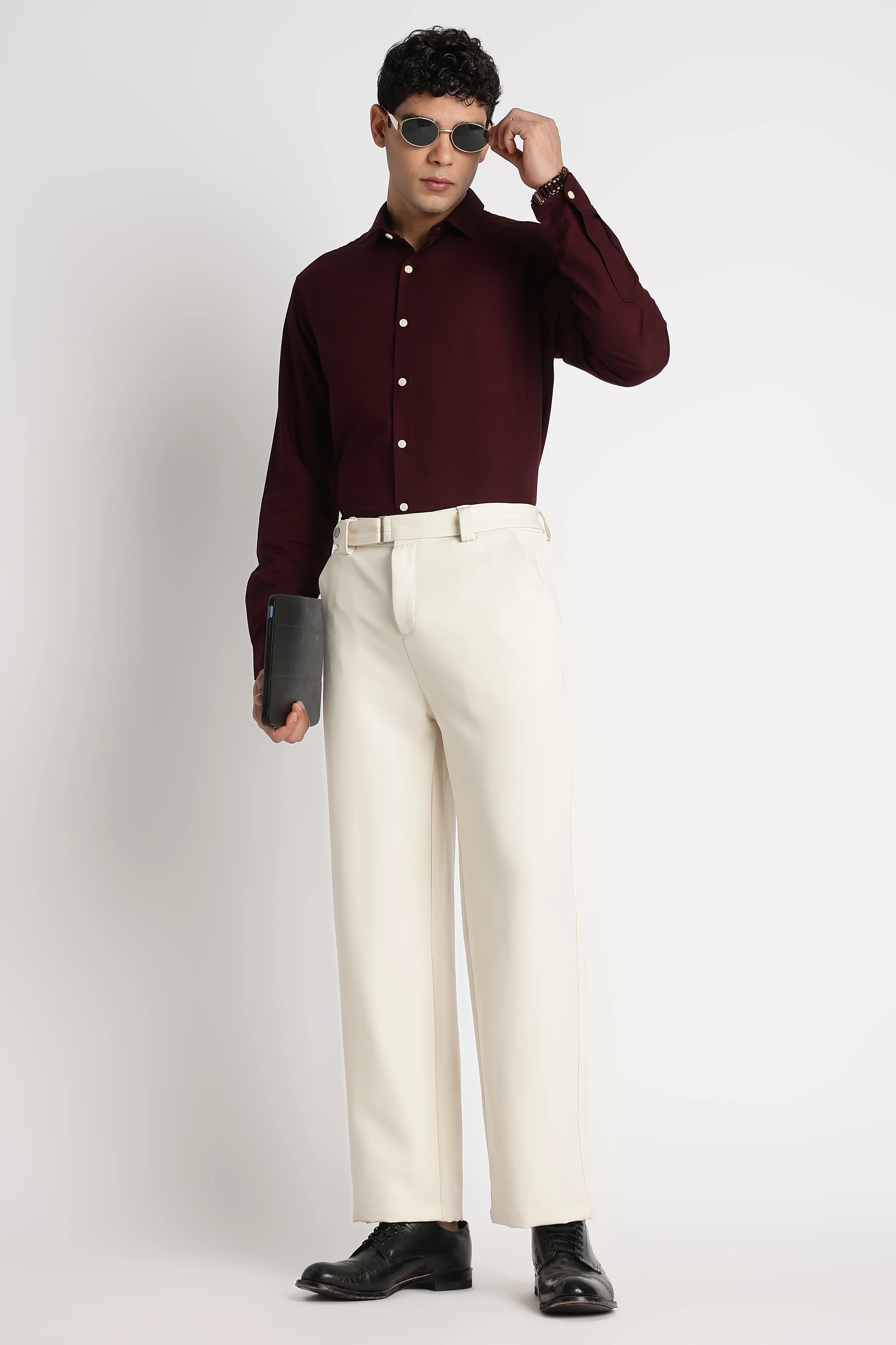Men Premium Solid Casual Shirt - Image 9