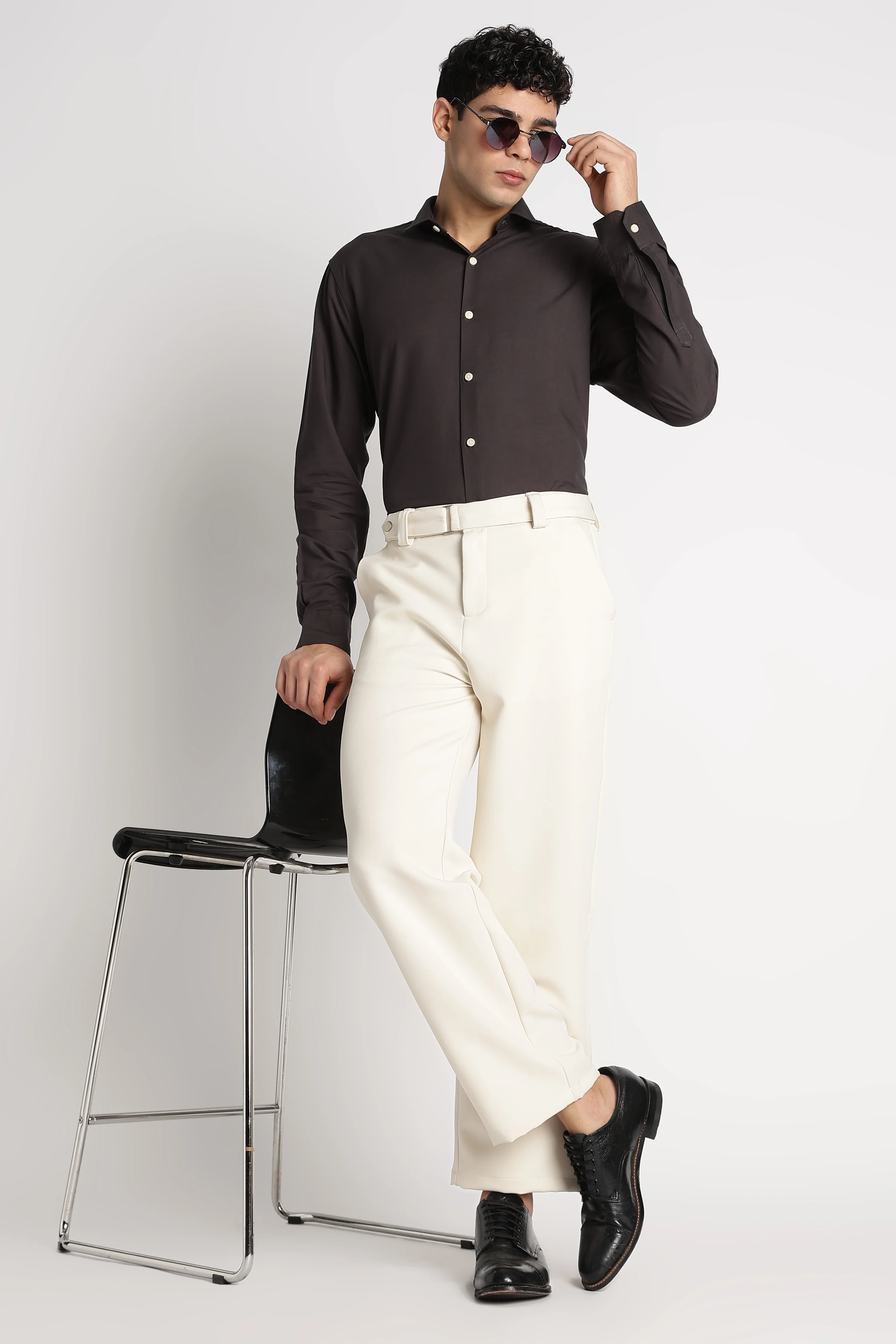 Men Premium Solid Casual Shirt - Image 10