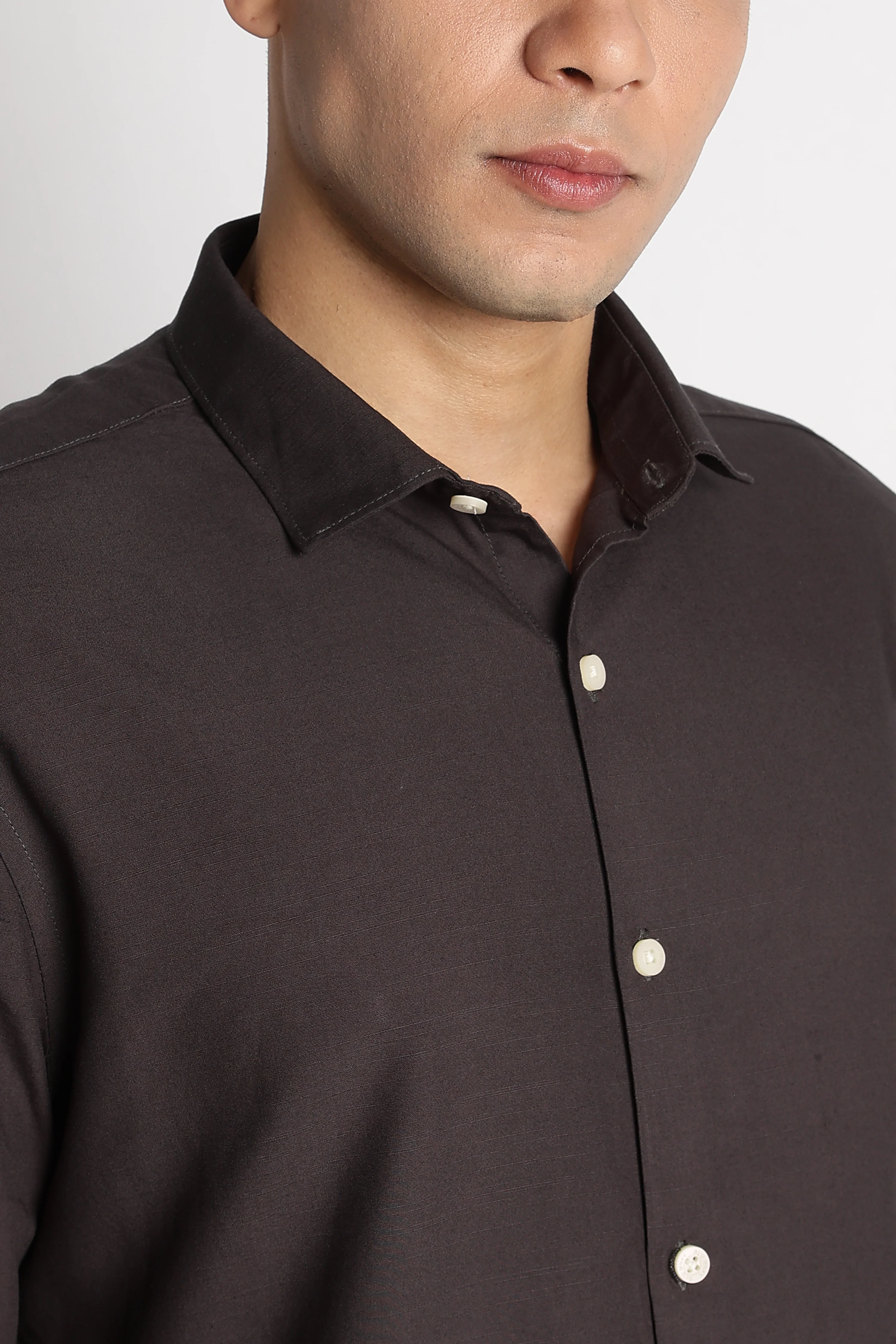 Men Premium Solid Casual Shirt - Image 5
