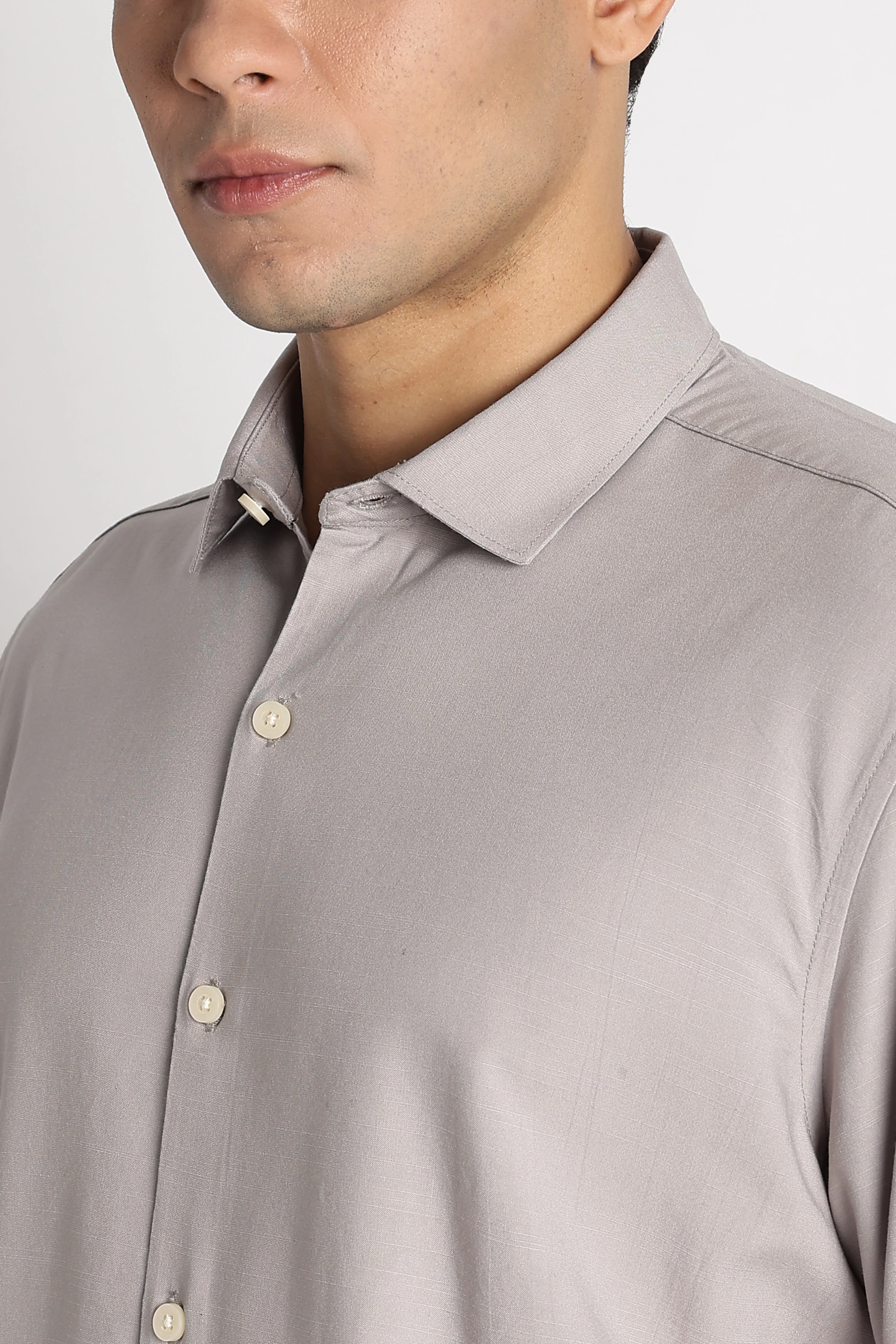 Men Premium Solid Casual Shirt - Image 5