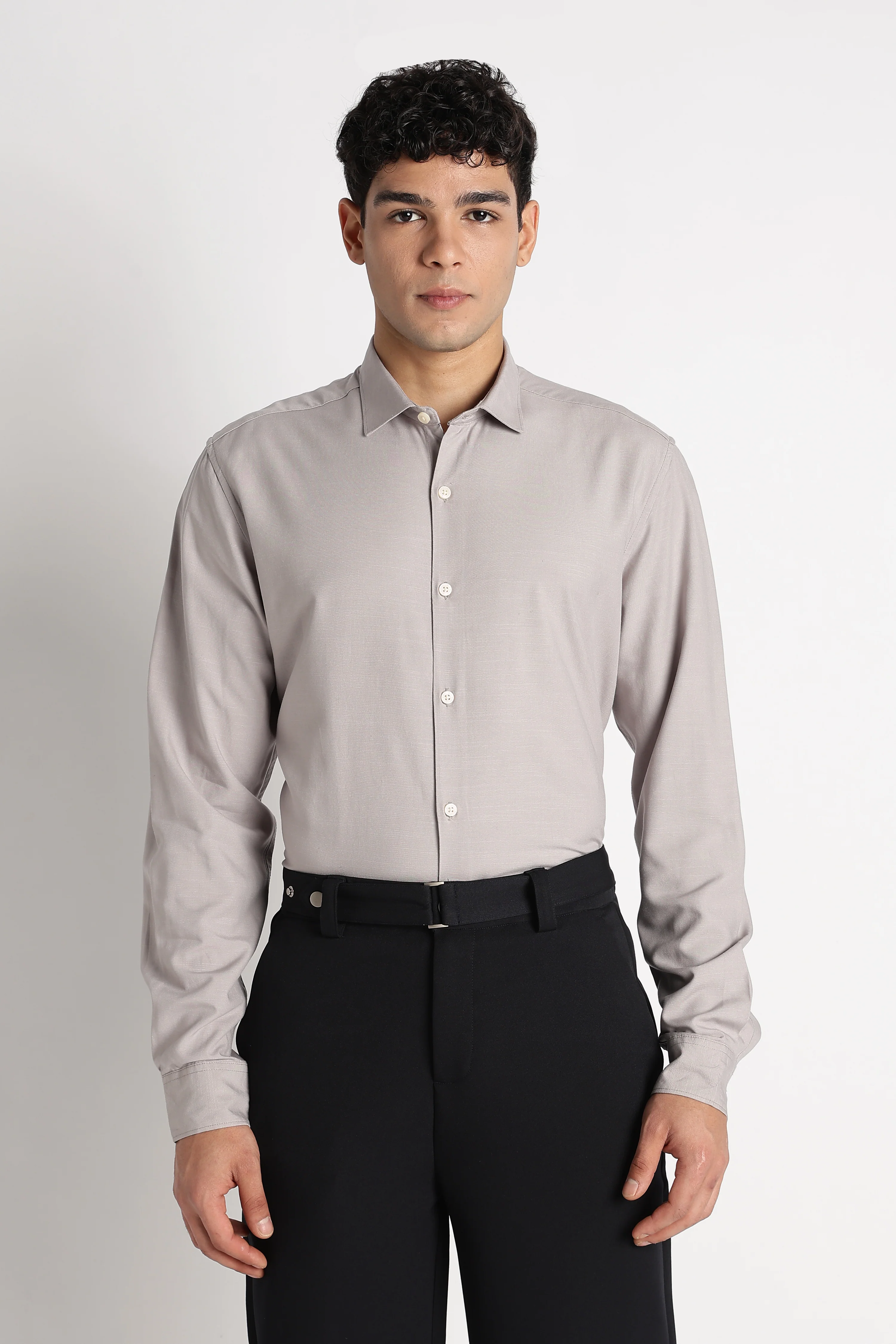 Men Premium Solid Casual Shirt - Image 6