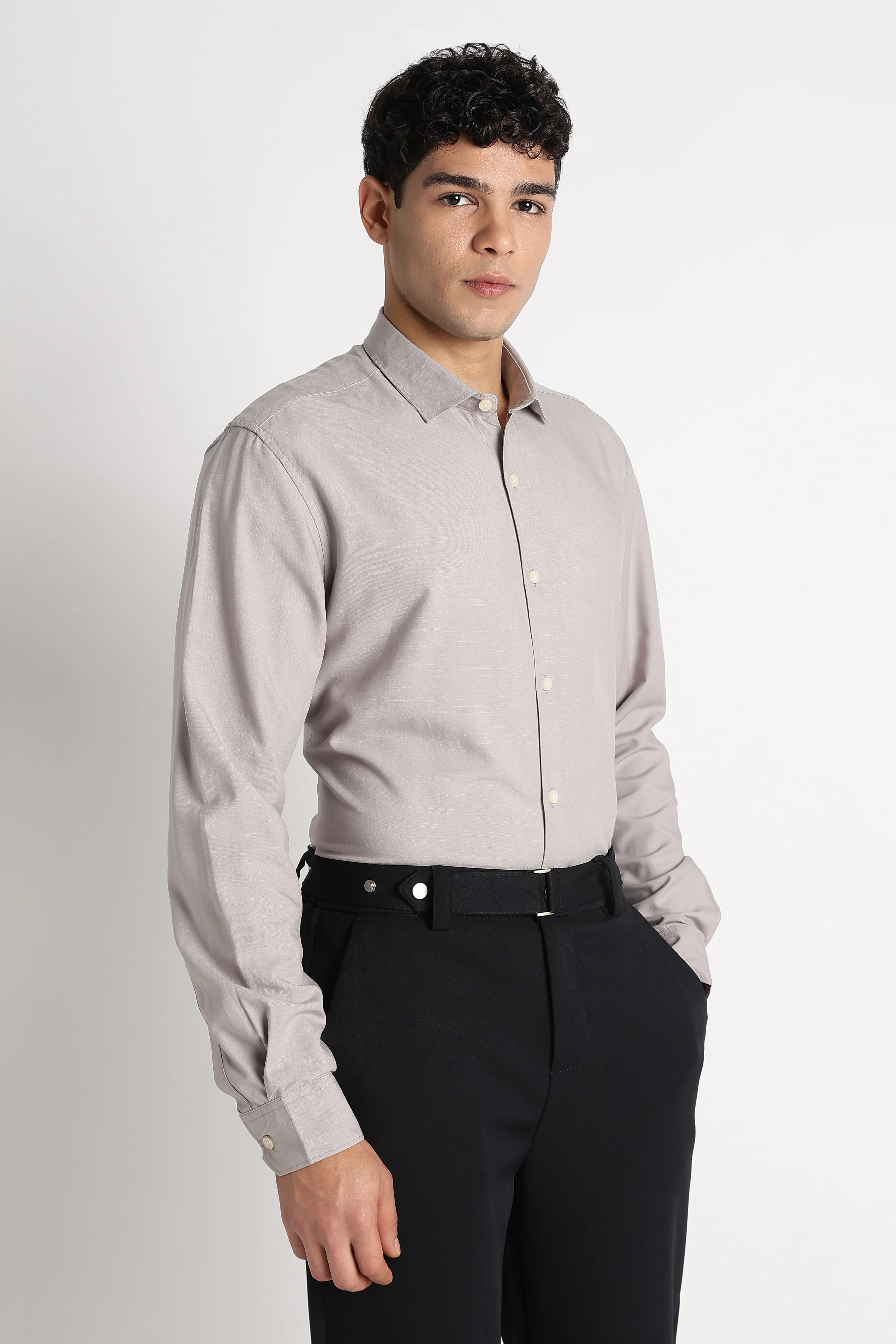 Men Premium Solid Casual Shirt - Image 8