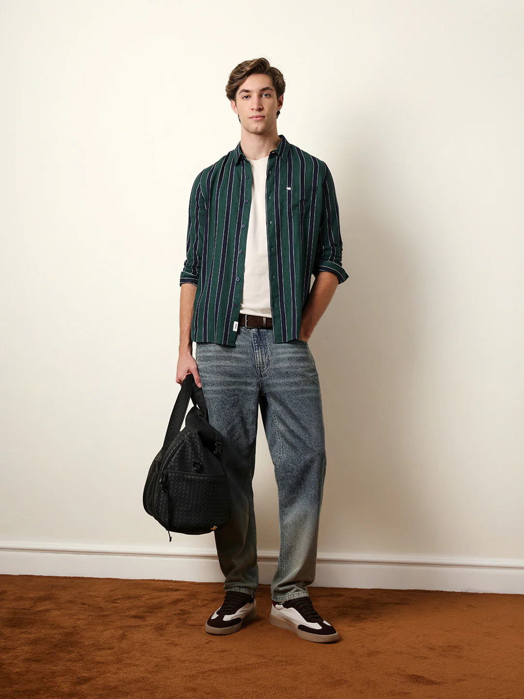 Men Printed Casual Full-Sleeve Shirt - Image 2
