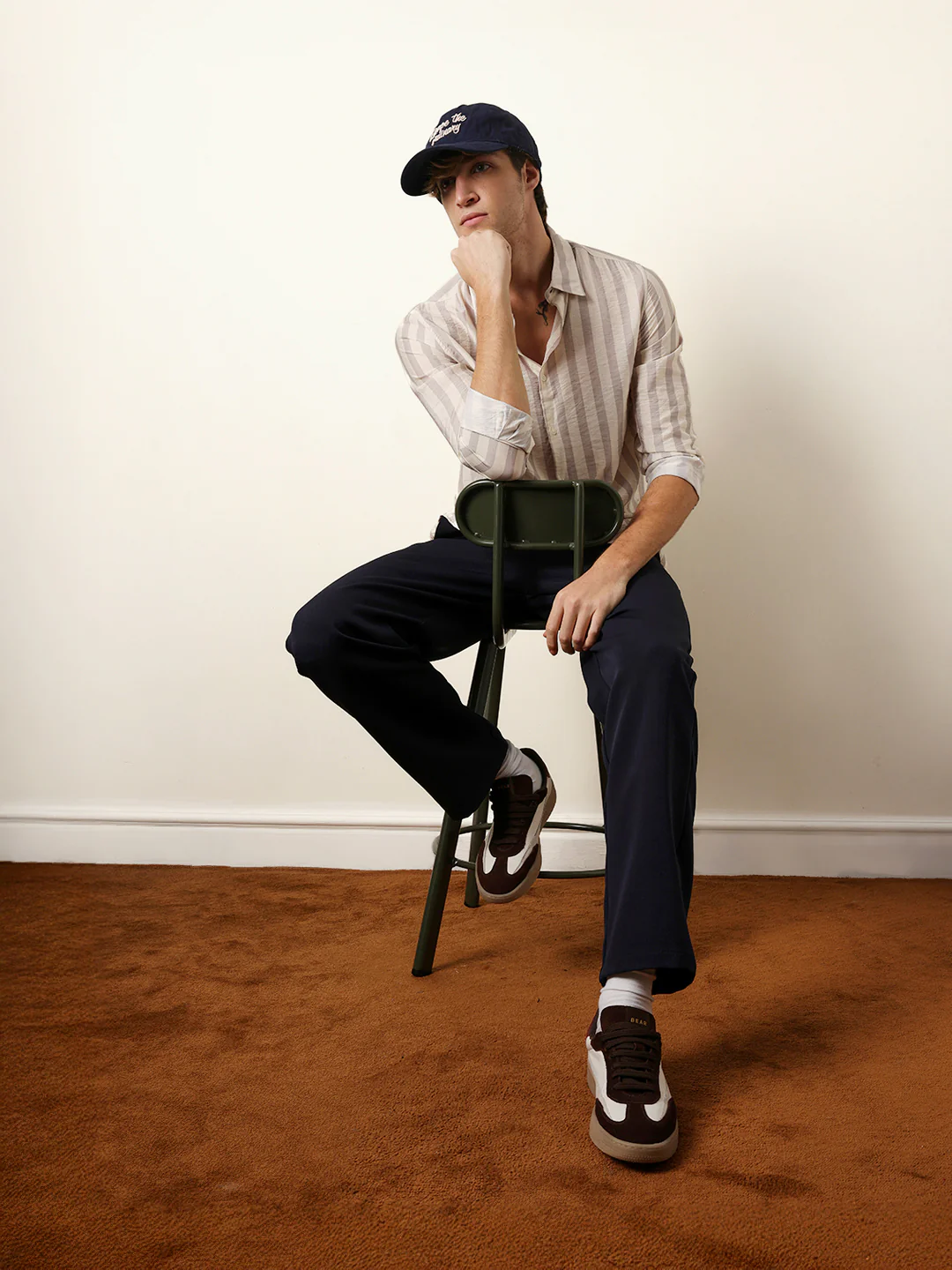 Men Printed Casual Full-Sleeve Shirt - Image 2