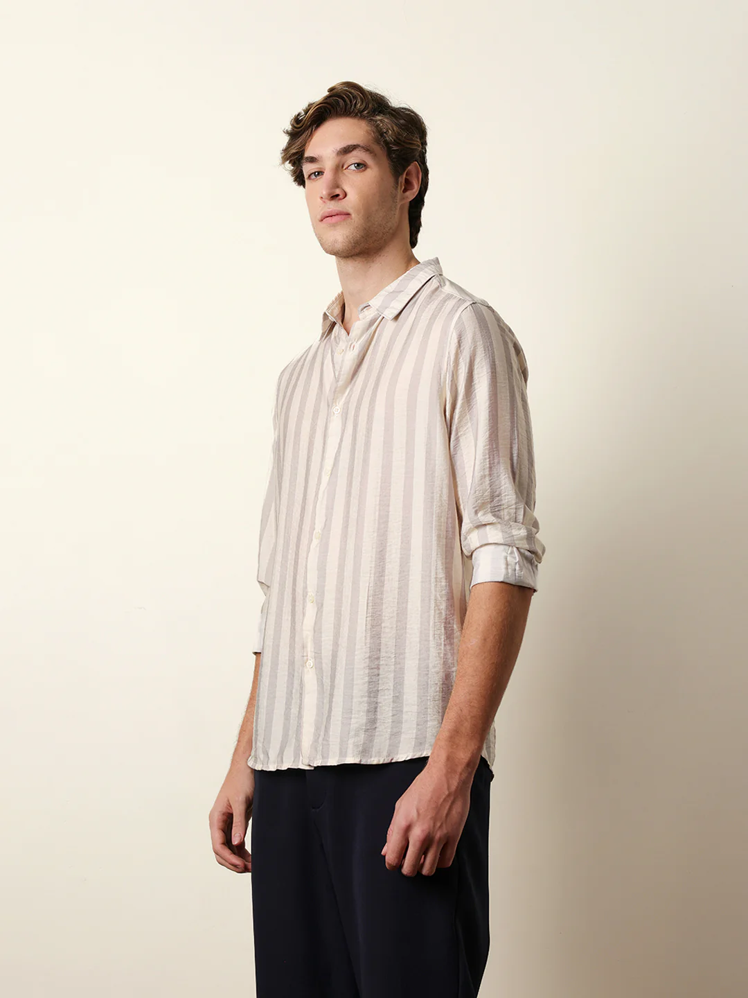 Men Printed Casual Full-Sleeve Shirt - Image 4