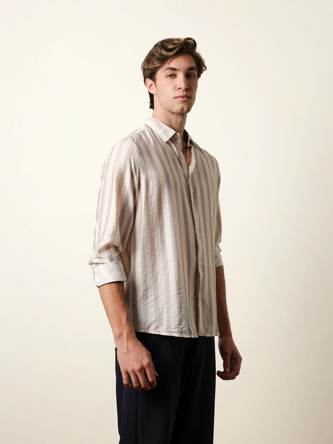 Men Printed Casual Full-Sleeve Shirt - Image 5