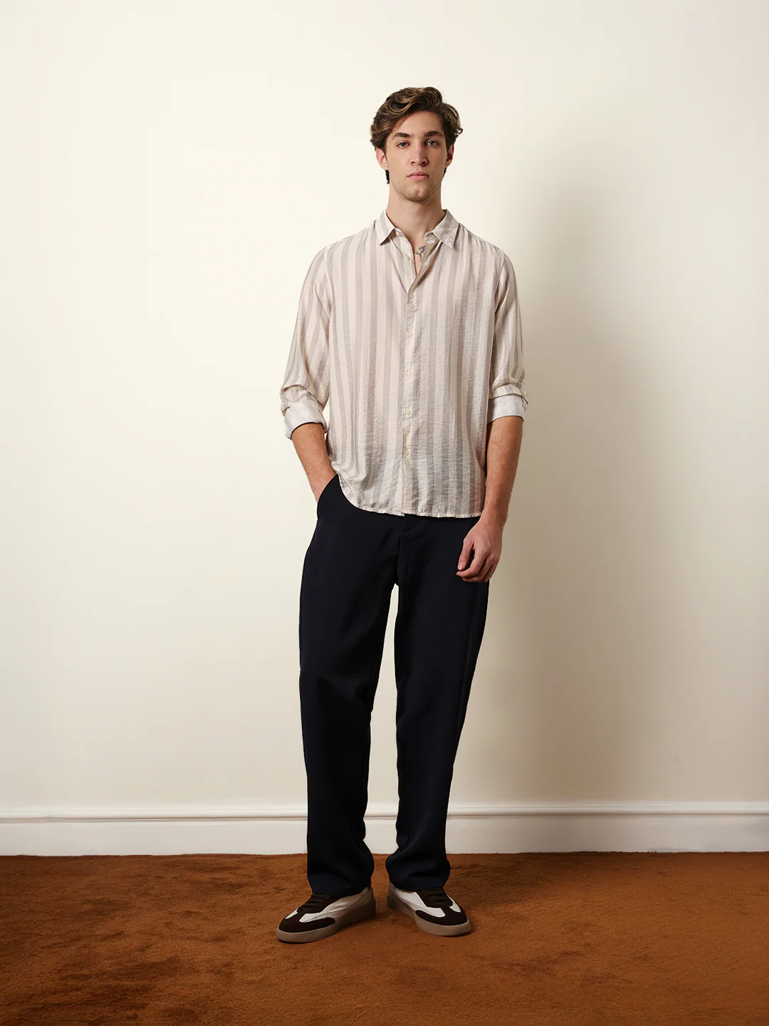 Men Printed Casual Full-Sleeve Shirt - Image 8