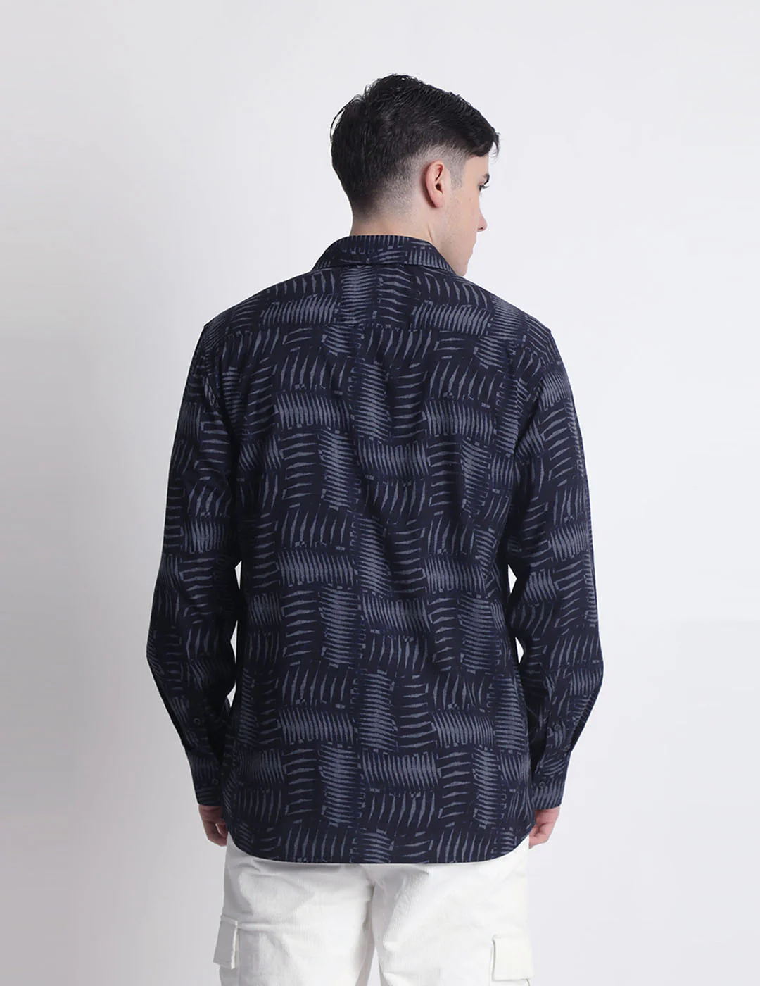 Men Printed Casual Shirt - Image 3