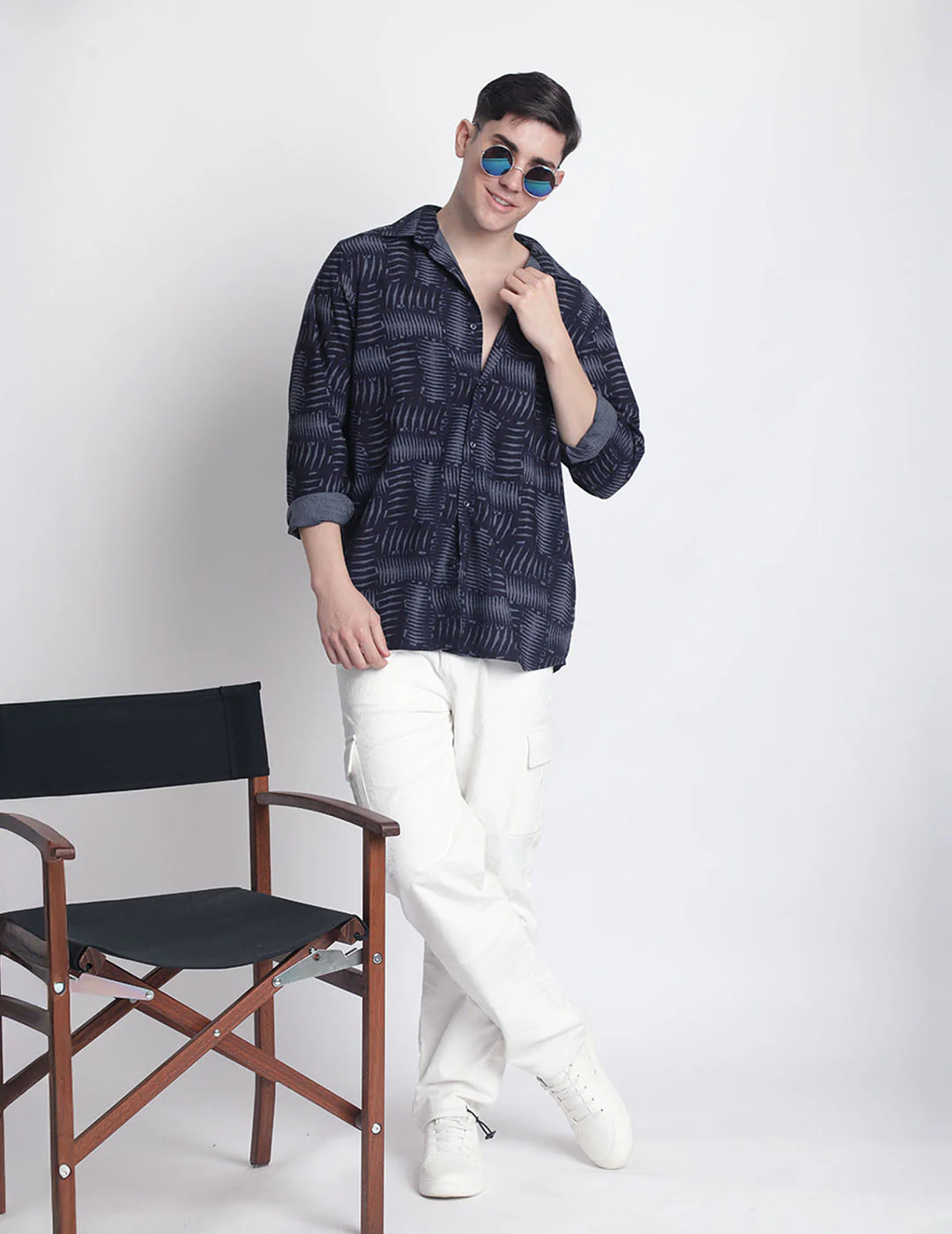 Men Printed Casual Shirt - Image 4