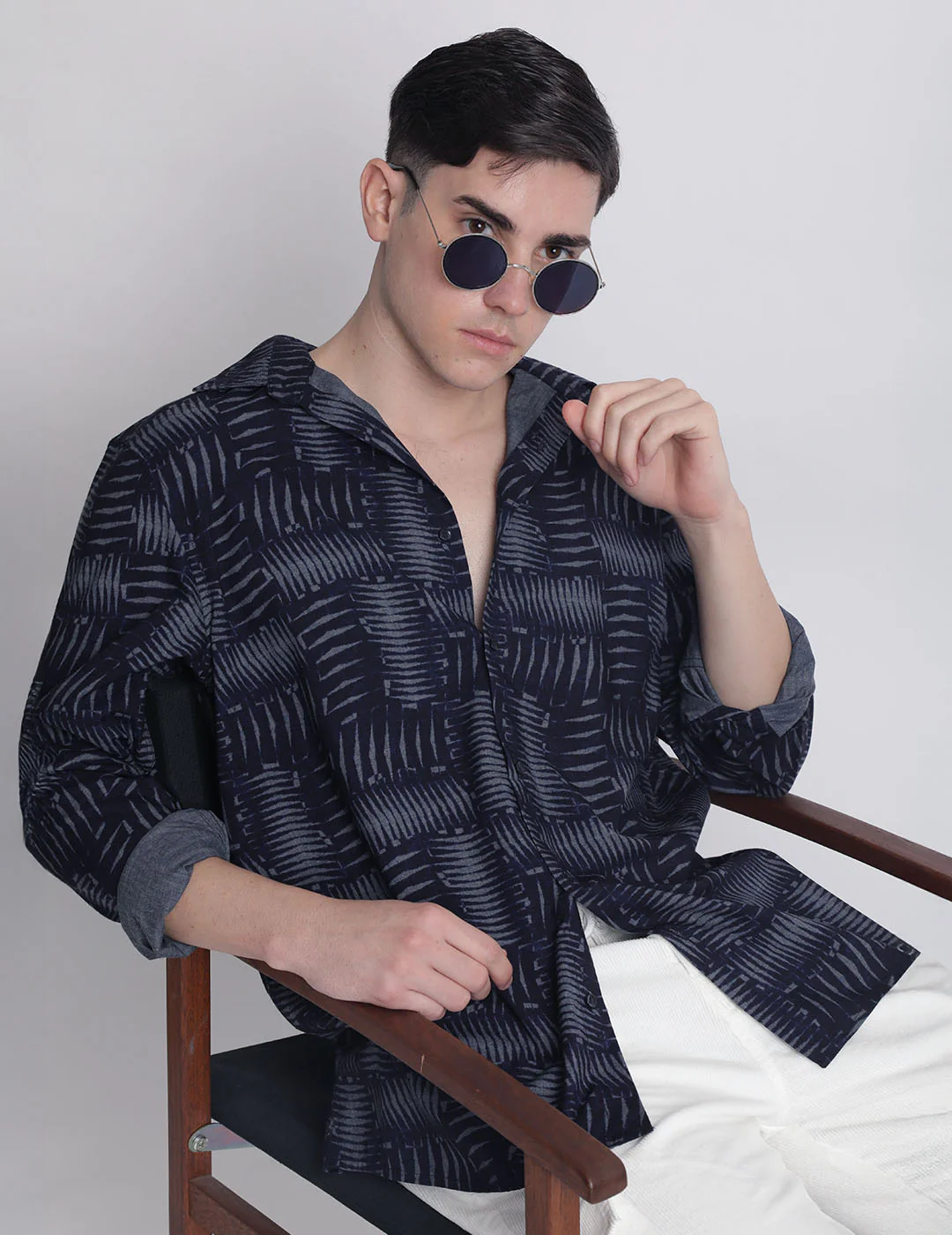 Men Printed Casual Shirt - Image 6
