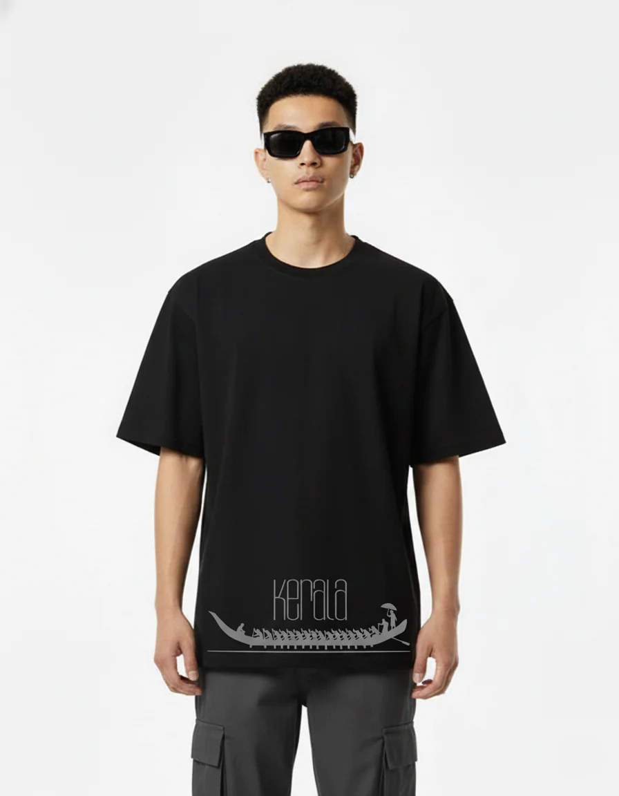 Men Printed Cotton Oversized T-Shirt - Image 2