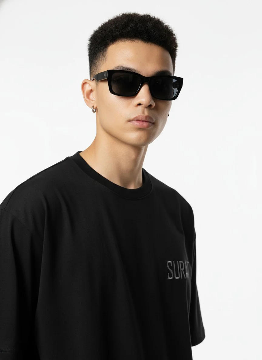 Men Printed Cotton Oversized T-Shirt - Image 5