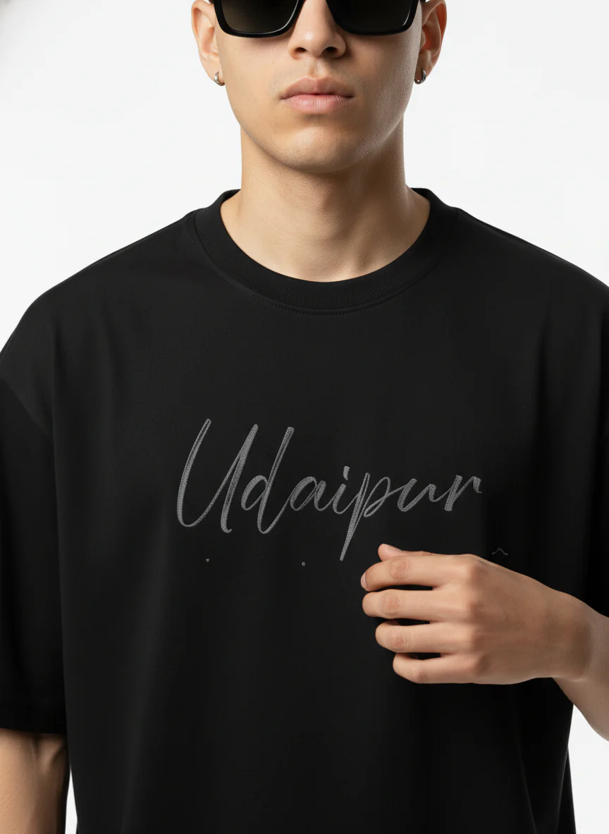Men Printed Cotton Oversized T-Shirt - Image 6