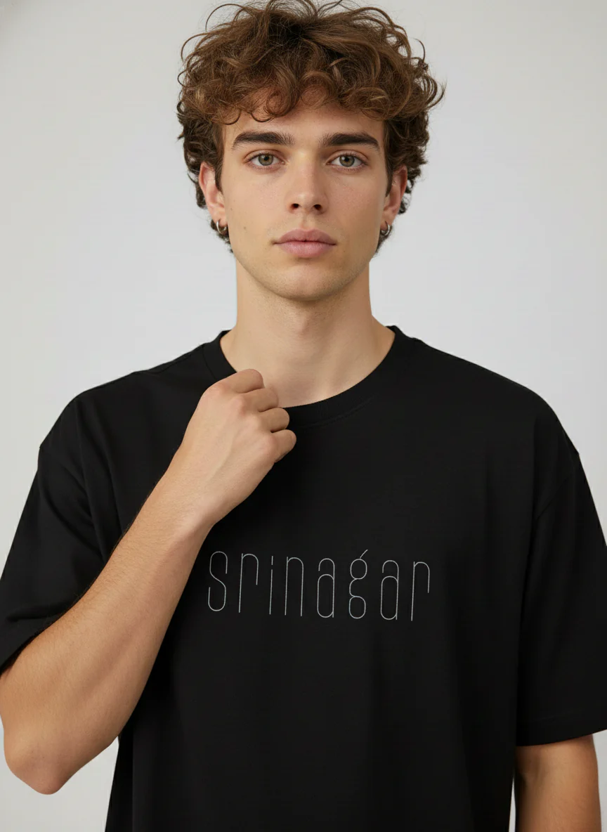 Men Printed Cotton Oversized T-Shirt - Image 12