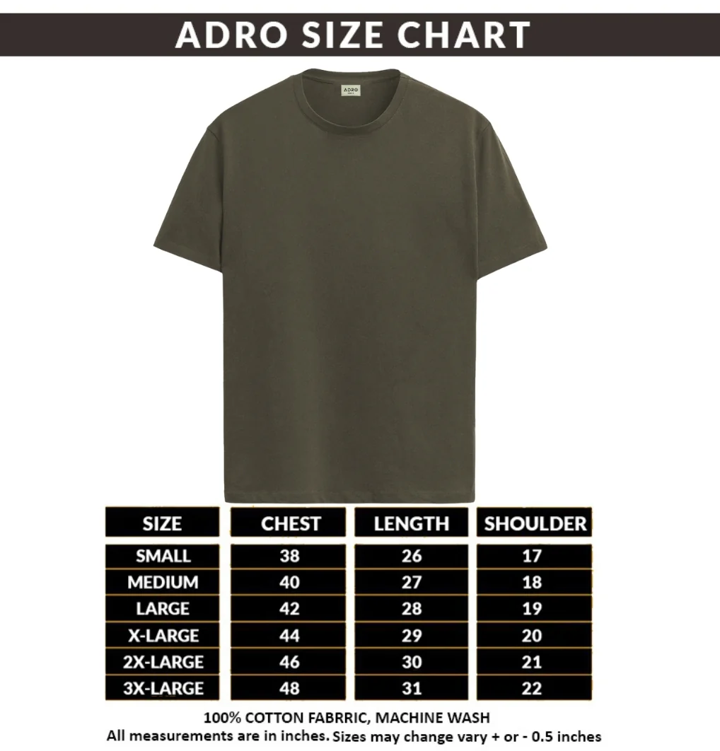 Men Printed Olive T Shirt - Image 6