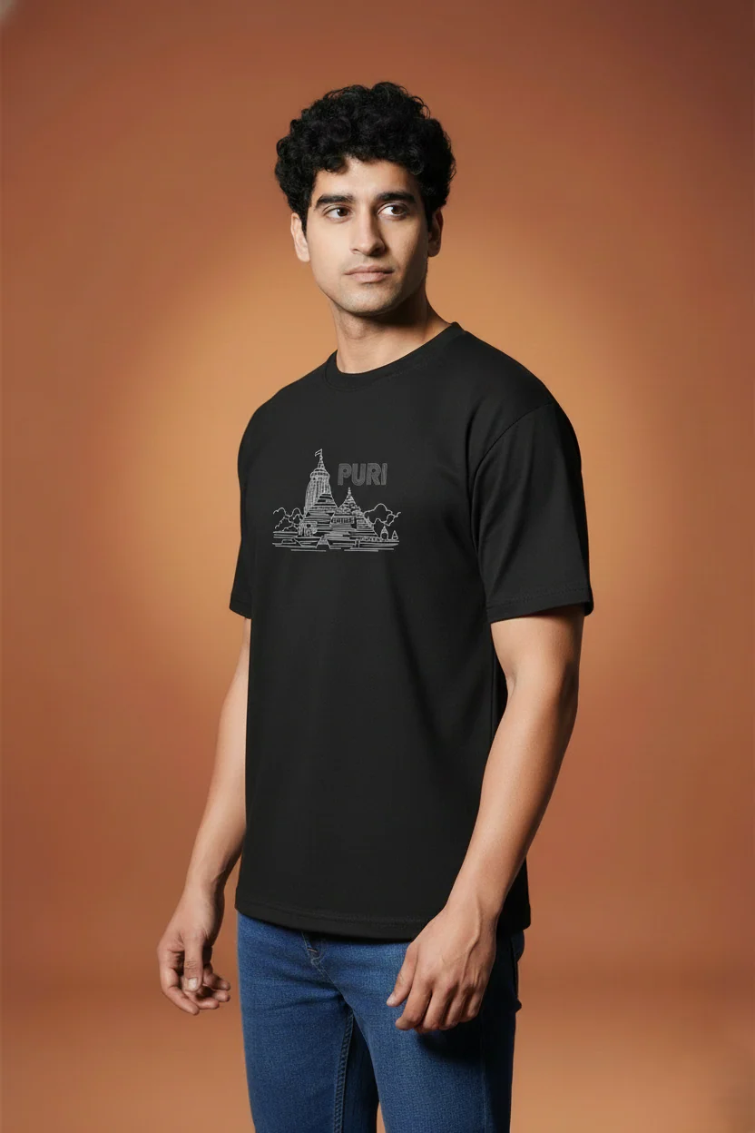Men Printed Regular Cotton T-Shirt - Image 6