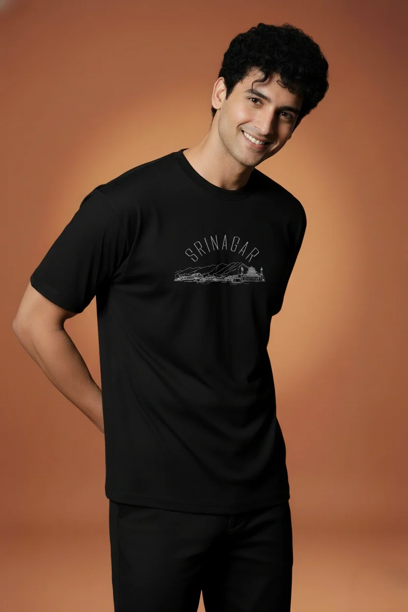 Men Printed Regular Cotton T-Shirt - Image 4
