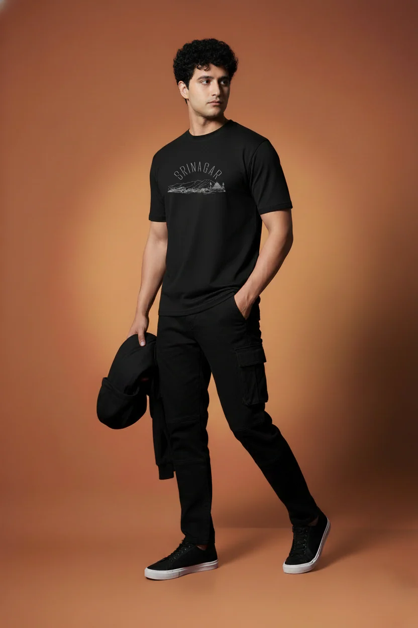 Men Printed Regular Cotton T-Shirt - Image 7