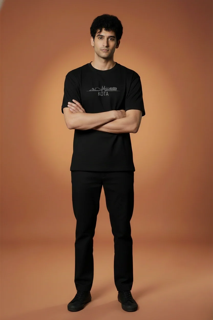 Men Printed Regular Cotton T-Shirt - Image 6