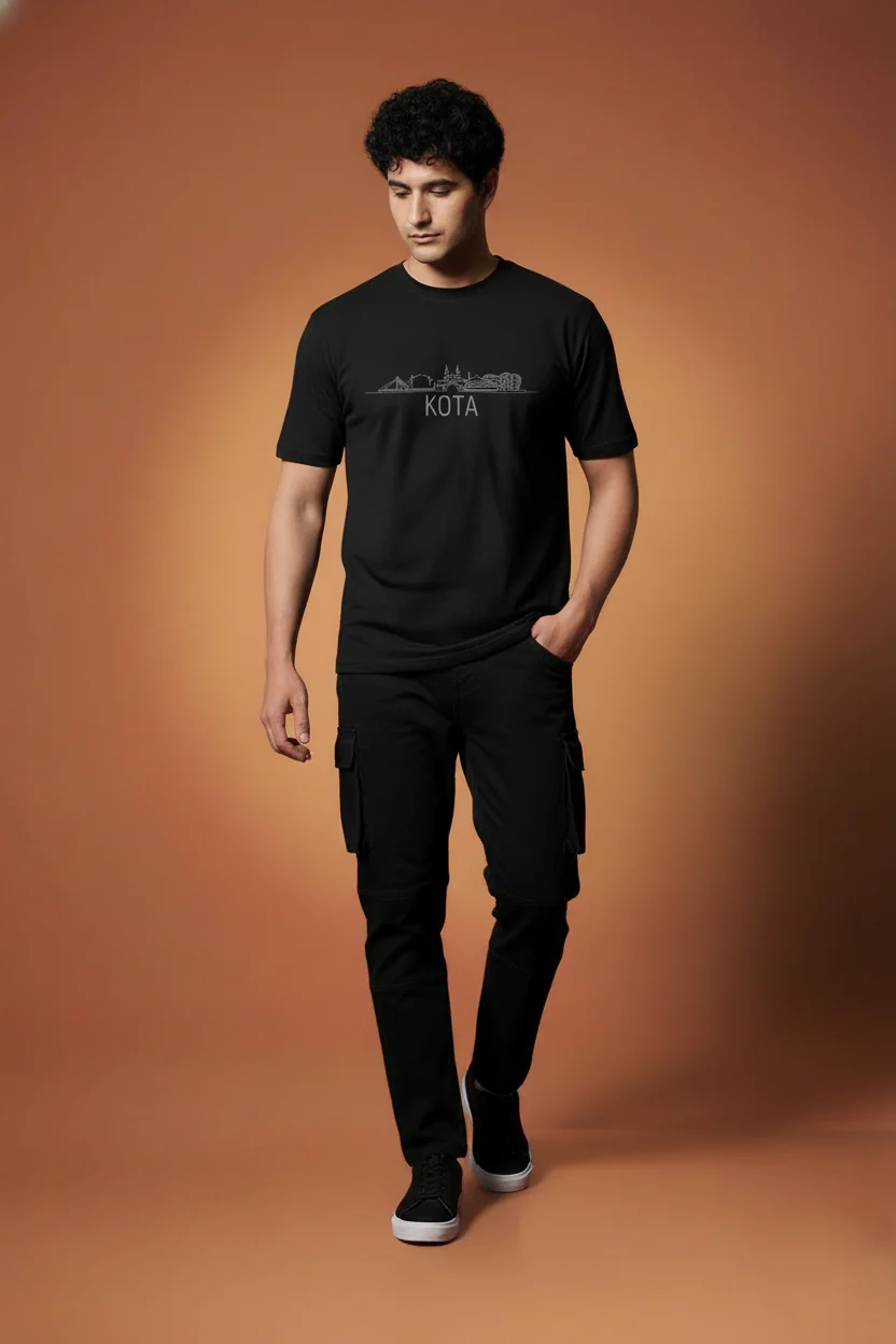 Men Printed Regular Cotton T-Shirt - Image 7