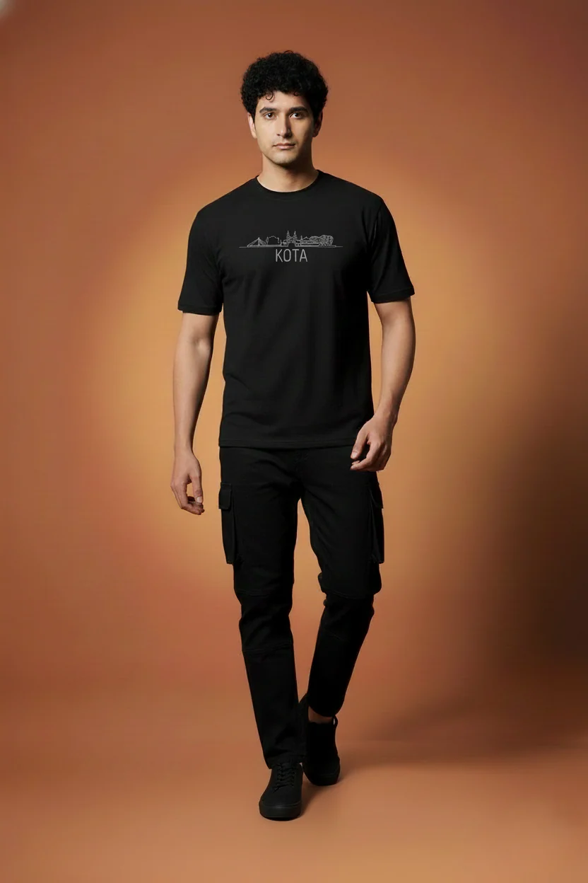 Men Printed Regular Cotton T-Shirt - Image 8
