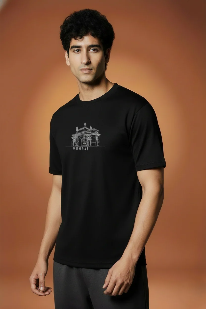 Men Printed Regular Cotton T-Shirt - Image 5
