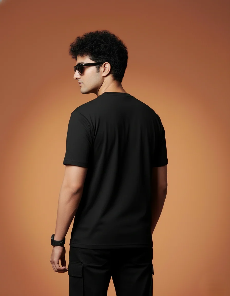 Men Printed Regular Cotton T-Shirt - Image 2