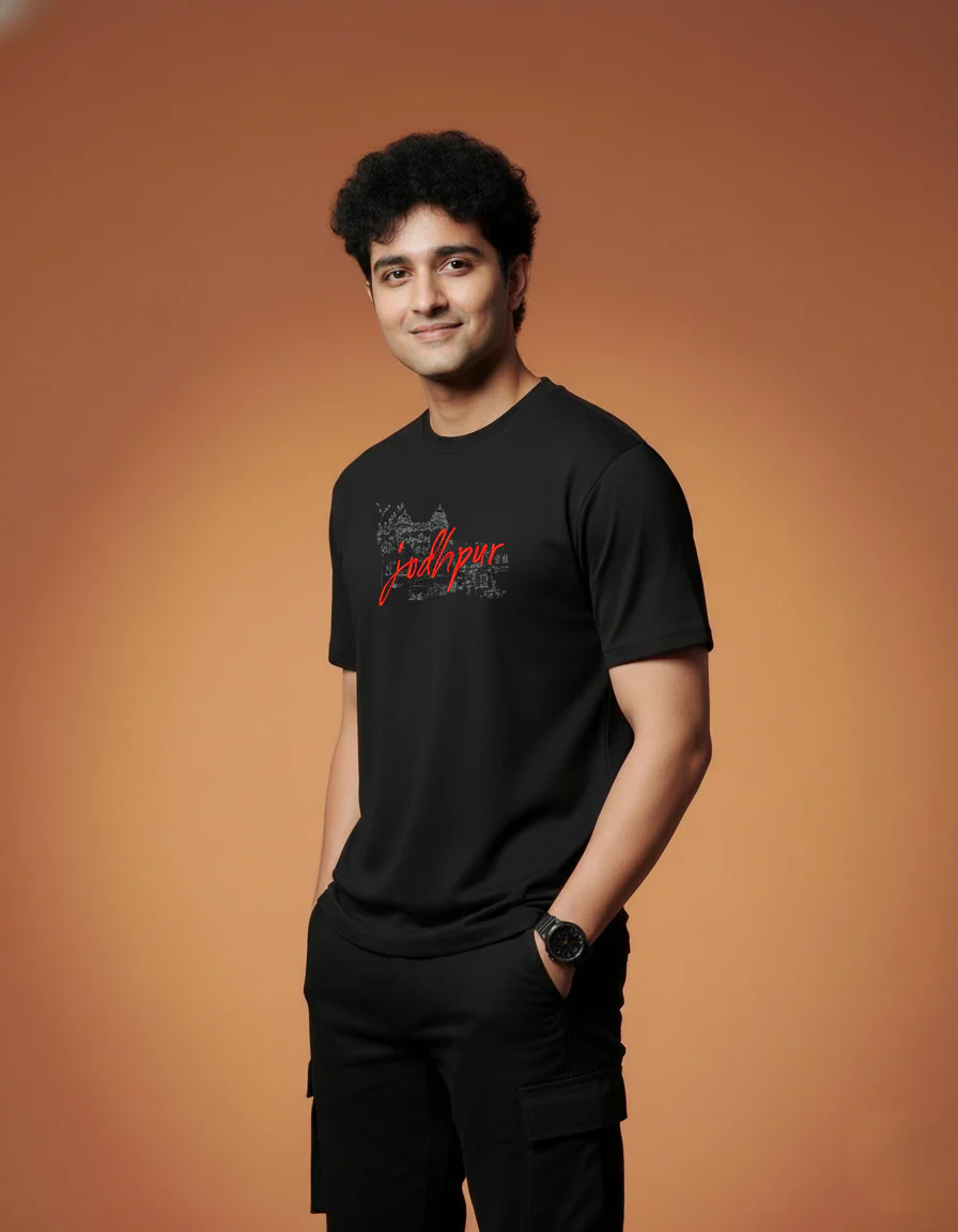 Men Printed Regular Cotton T-Shirt - Image 8