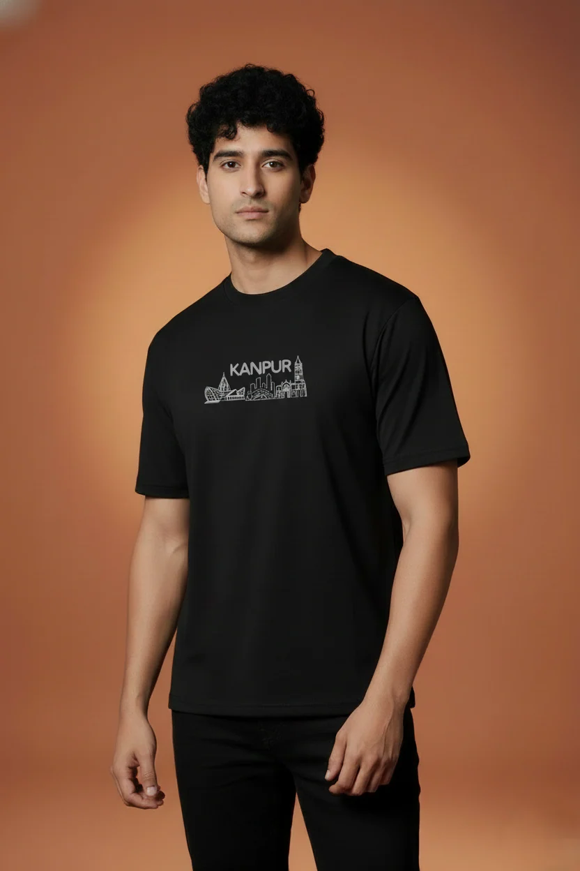 Men Printed Regular Cotton T-Shirt - Image 5