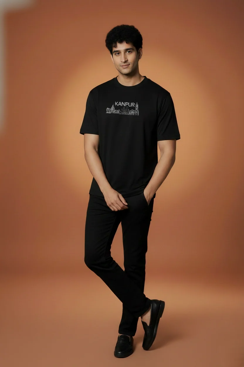 Men Printed Regular Cotton T-Shirt - Image 6