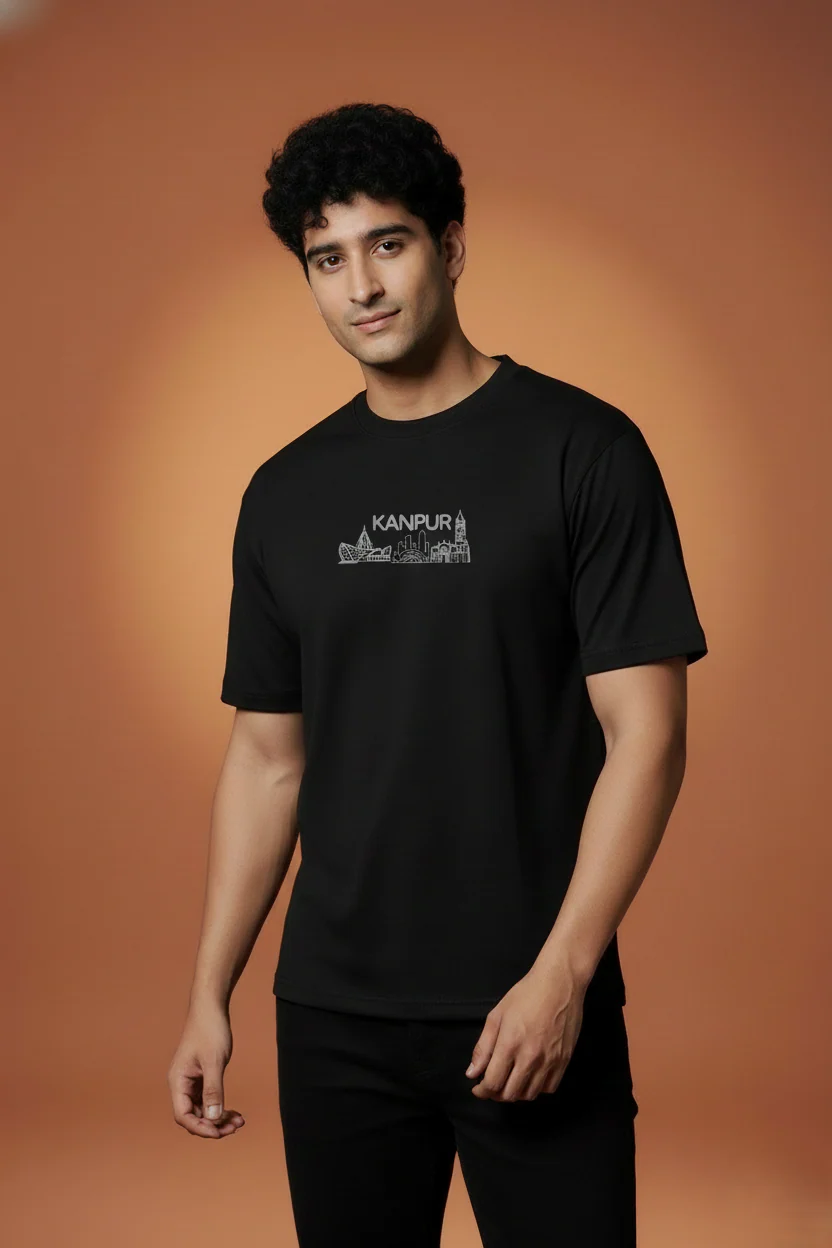 Men Printed Regular Cotton T-Shirt - Image 8