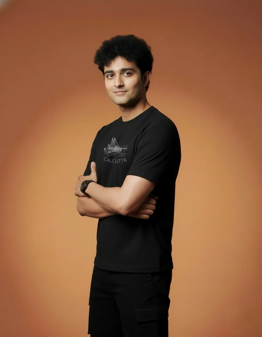 Men Printed Regular Cotton T-Shirt - Image 5
